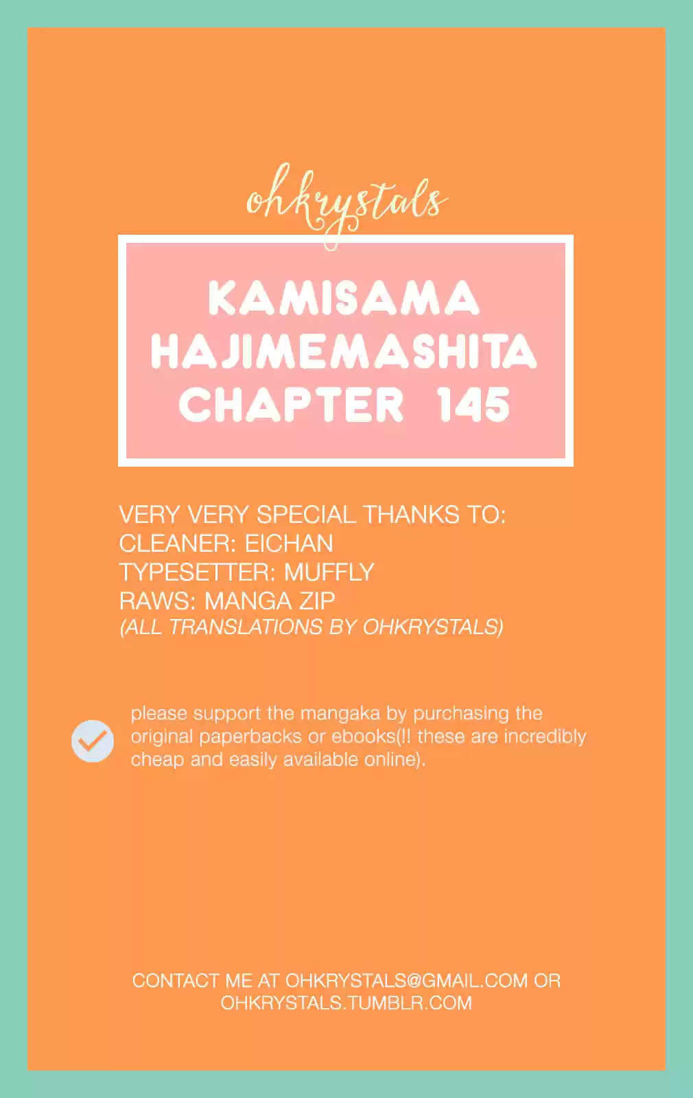 Kamisama Hajimemashita vol.25 ch.145