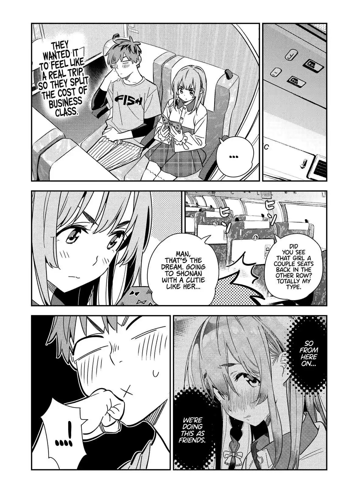 Kanojo, Okarishimasu Ch. 155 The Girlfriend and the Sudden Trip