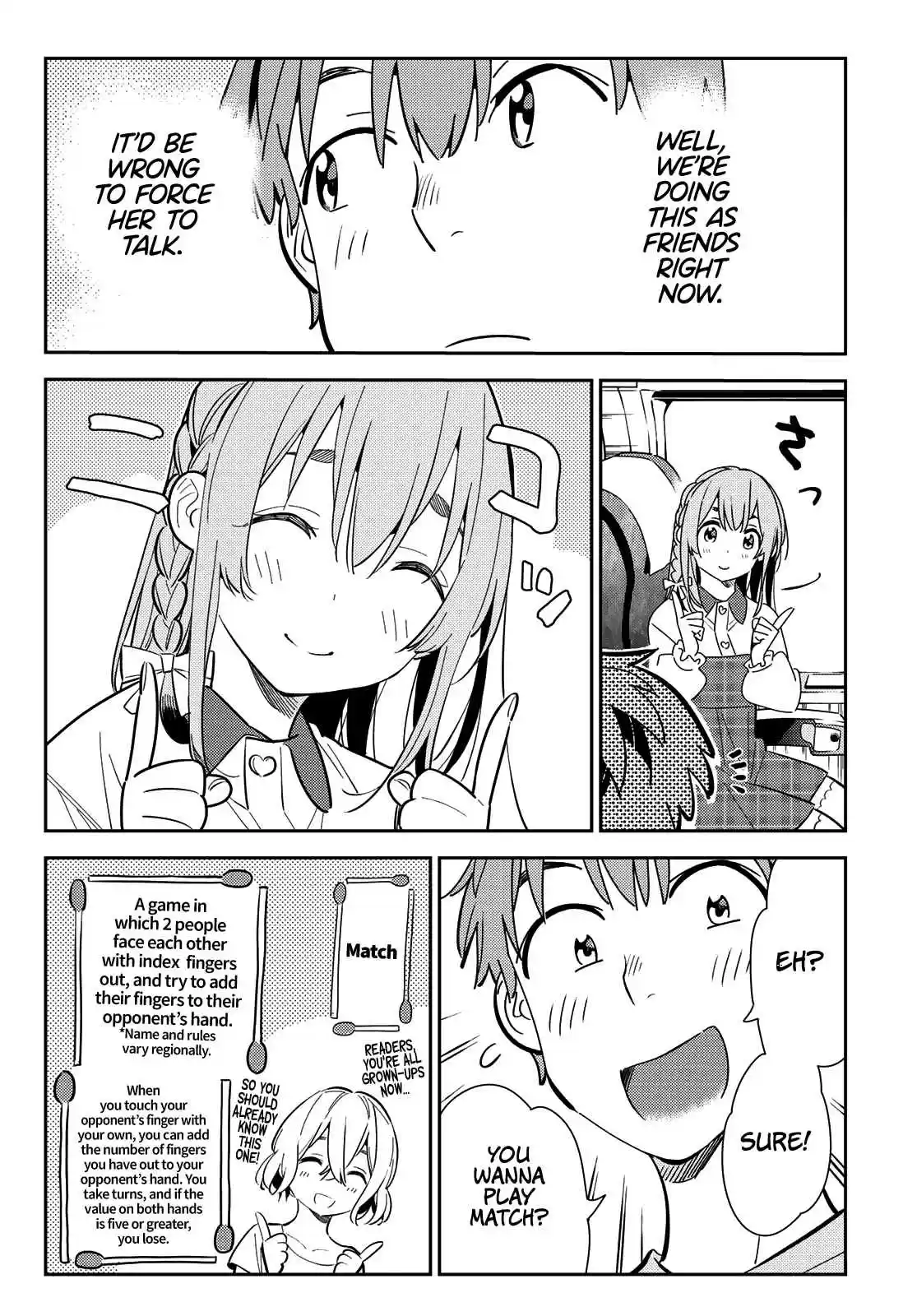 Kanojo, Okarishimasu Ch. 155 The Girlfriend and the Sudden Trip
