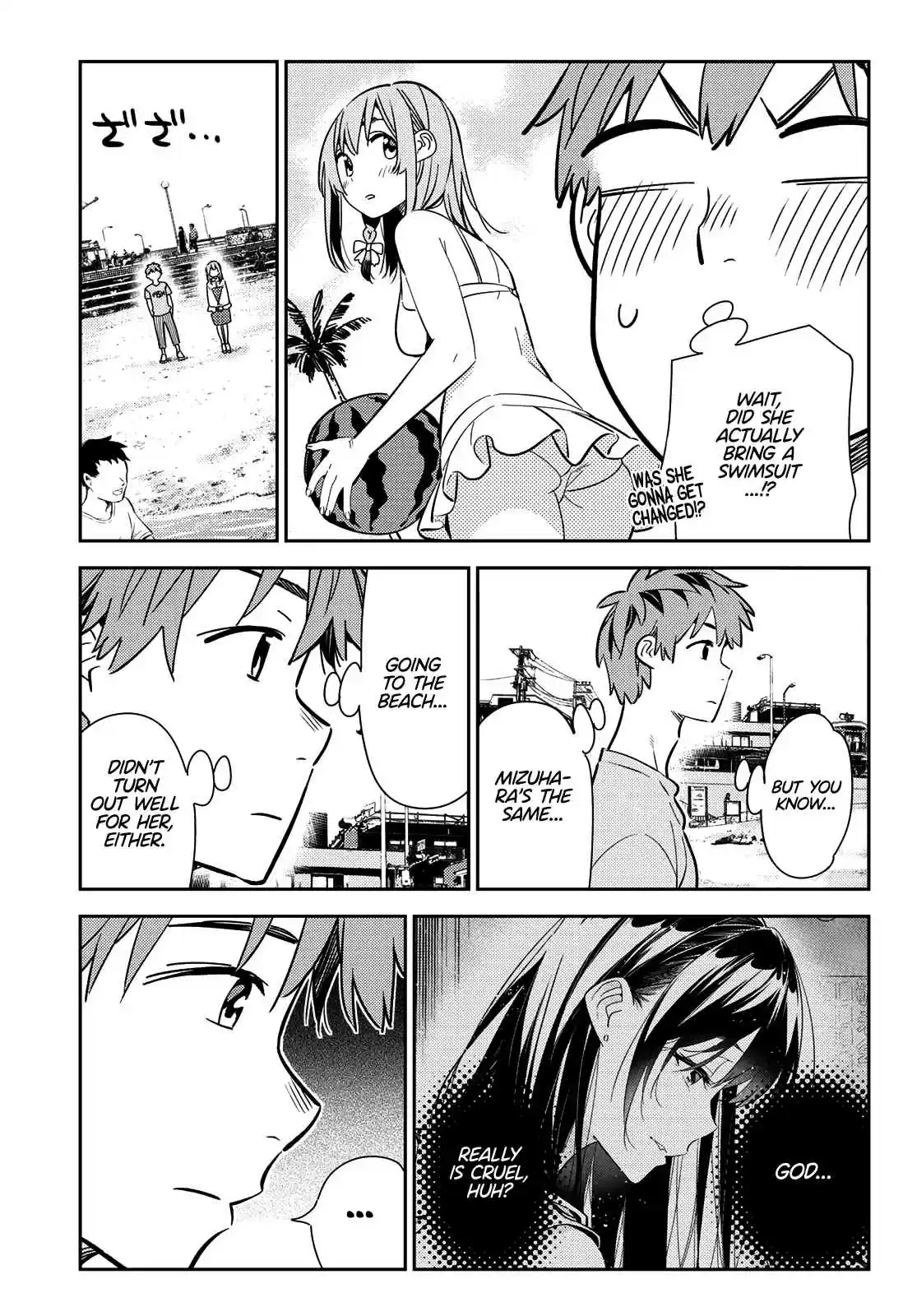 Kanojo, Okarishimasu Ch. 155 The Girlfriend and the Sudden Trip