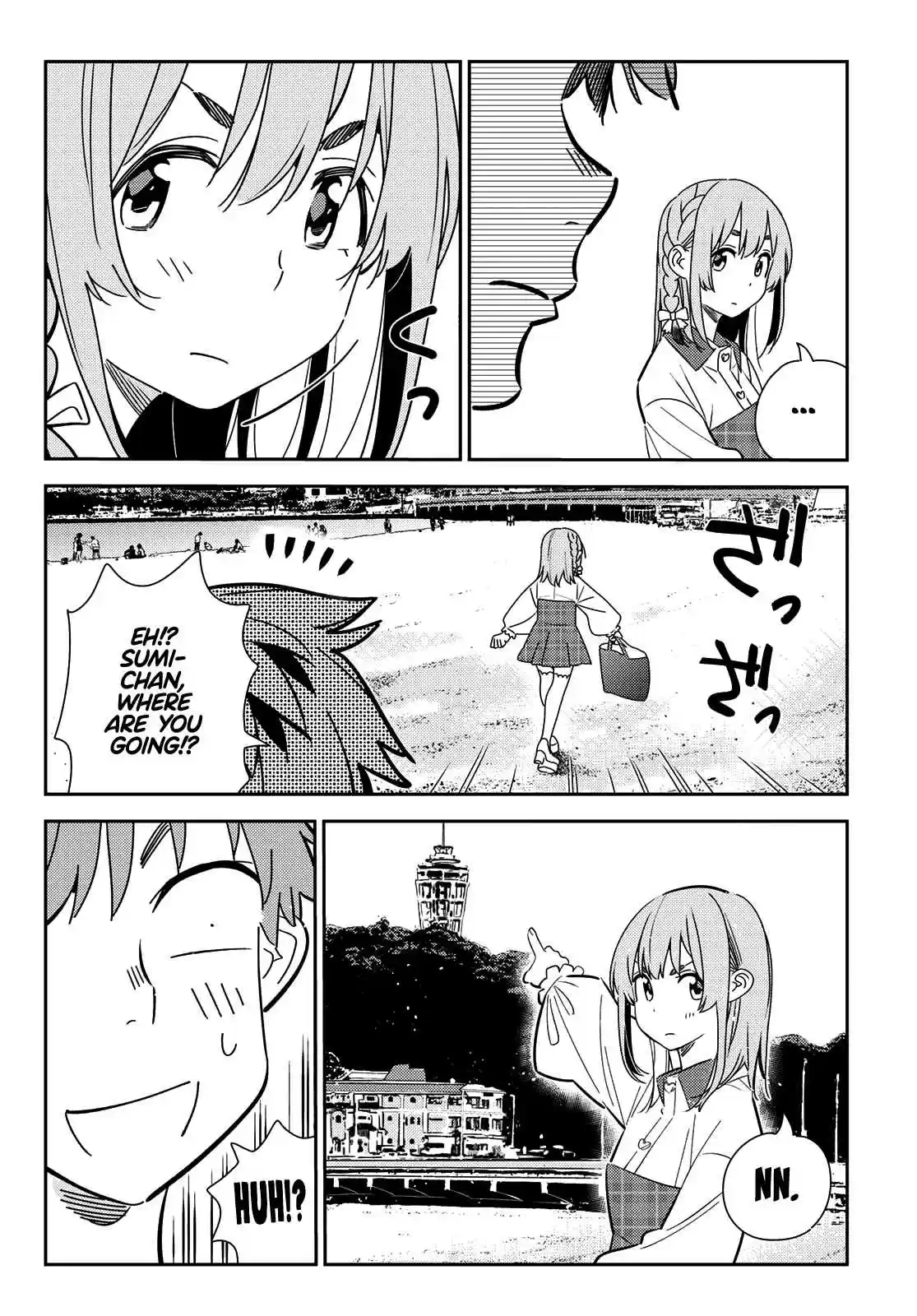 Kanojo, Okarishimasu Ch. 155 The Girlfriend and the Sudden Trip