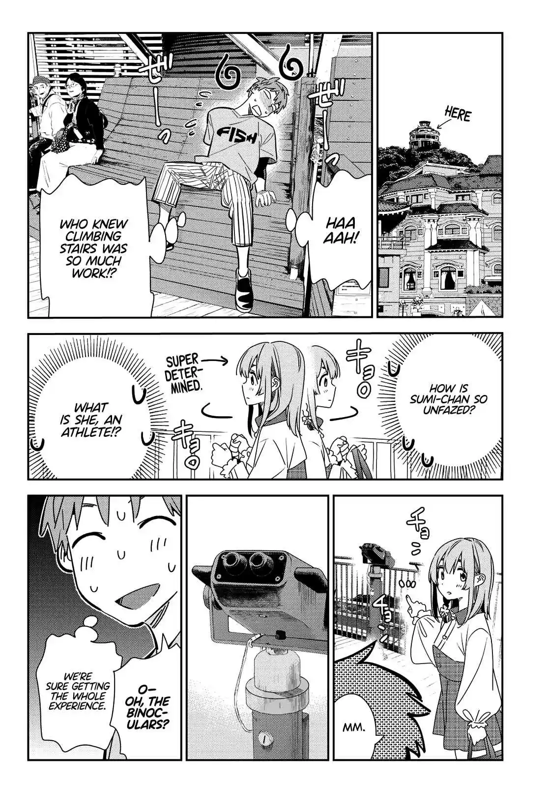 Kanojo, Okarishimasu Ch. 155 The Girlfriend and the Sudden Trip