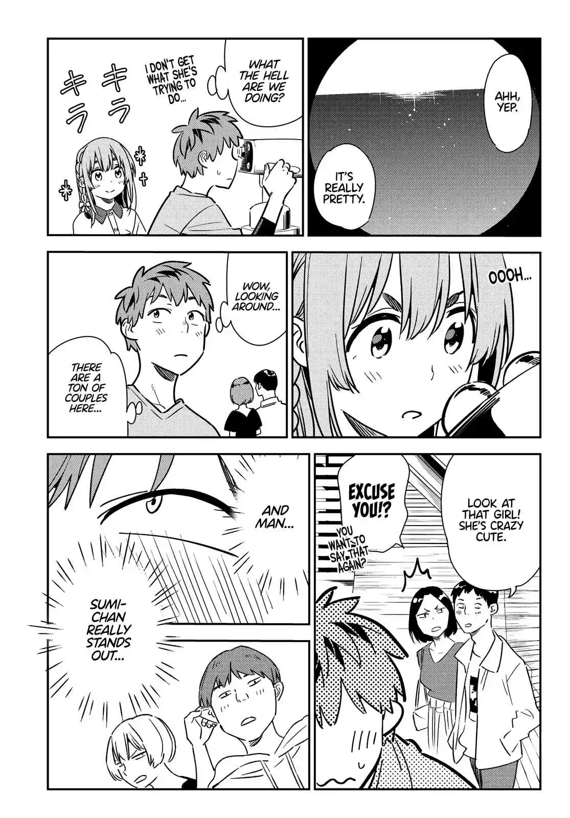 Kanojo, Okarishimasu Ch. 155 The Girlfriend and the Sudden Trip