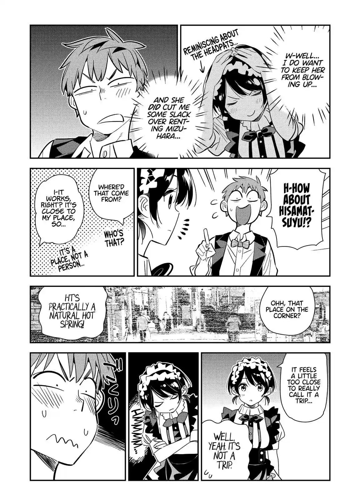 Kanojo, Okarishimasu Ch. 169 The (Provisional) Girlfriend and the Hot Springs