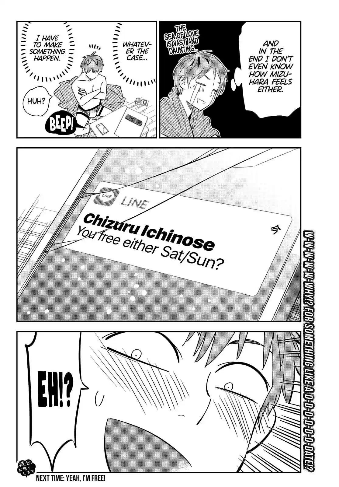 Kanojo, Okarishimasu Ch. 169 The (Provisional) Girlfriend and the Hot Springs
