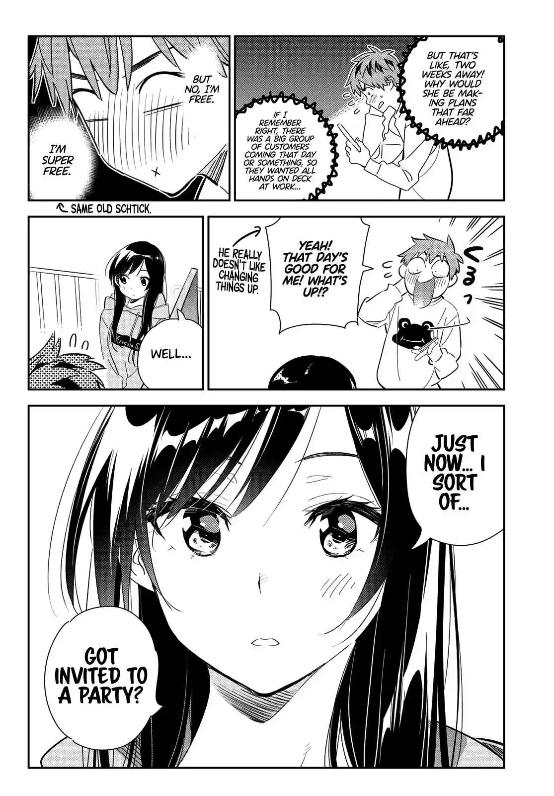 Kanojo, Okarishimasu Ch. 176 The Girlfriend and the Tiger’s Den (Part 1)