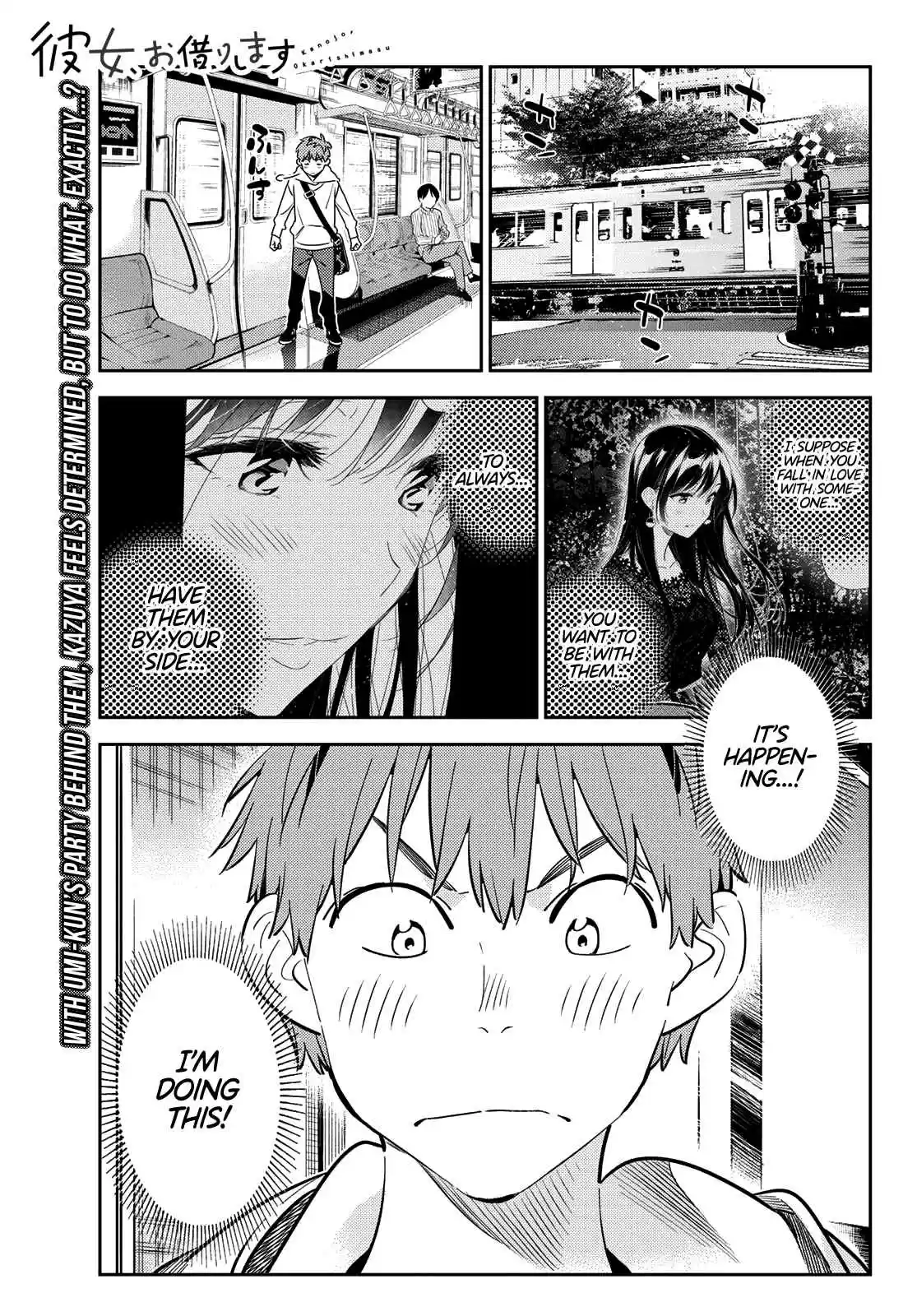 Kanojo, Okarishimasu Ch. 180 The Girlfriend and Determination