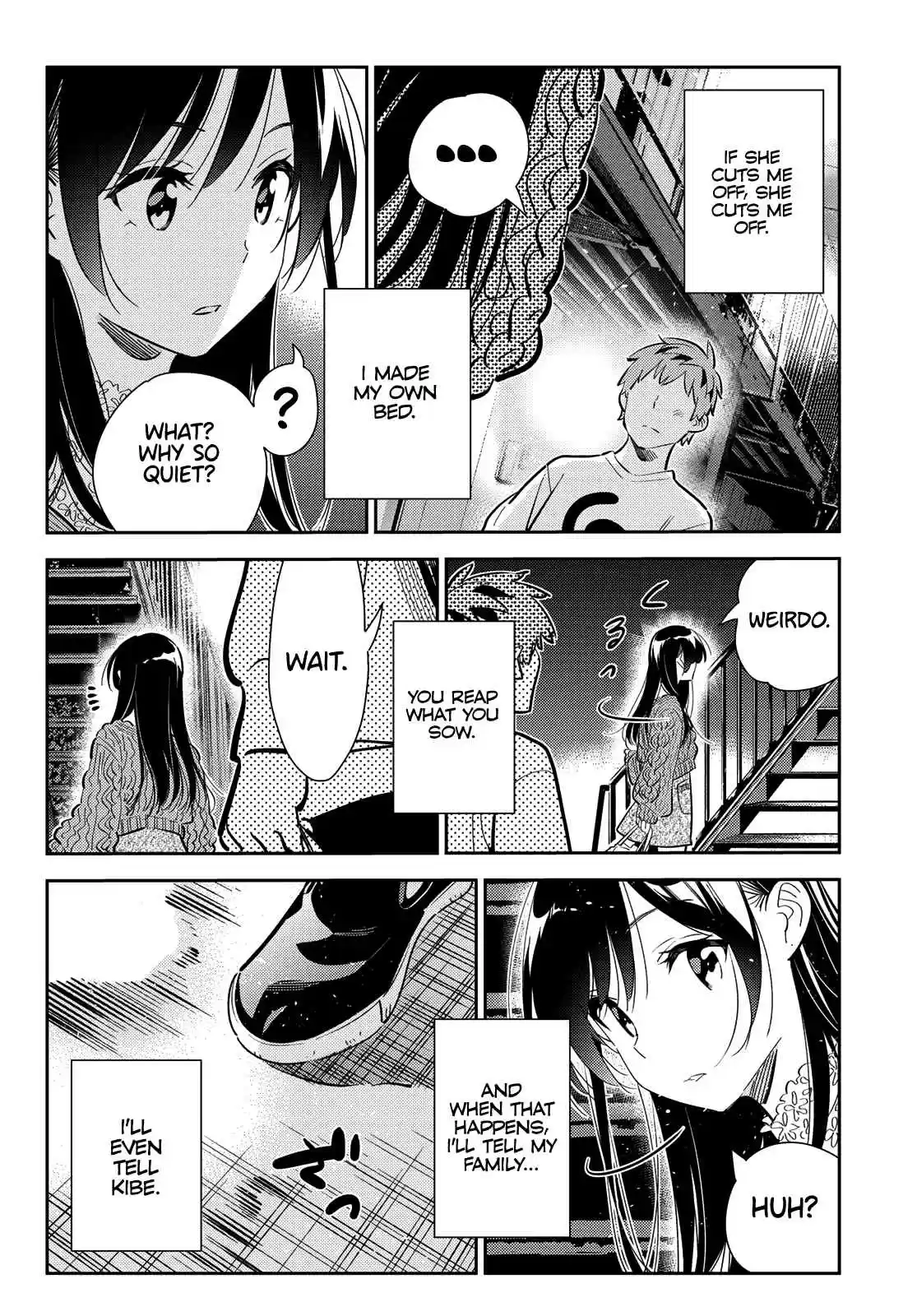 Kanojo, Okarishimasu Ch. 180 The Girlfriend and Determination