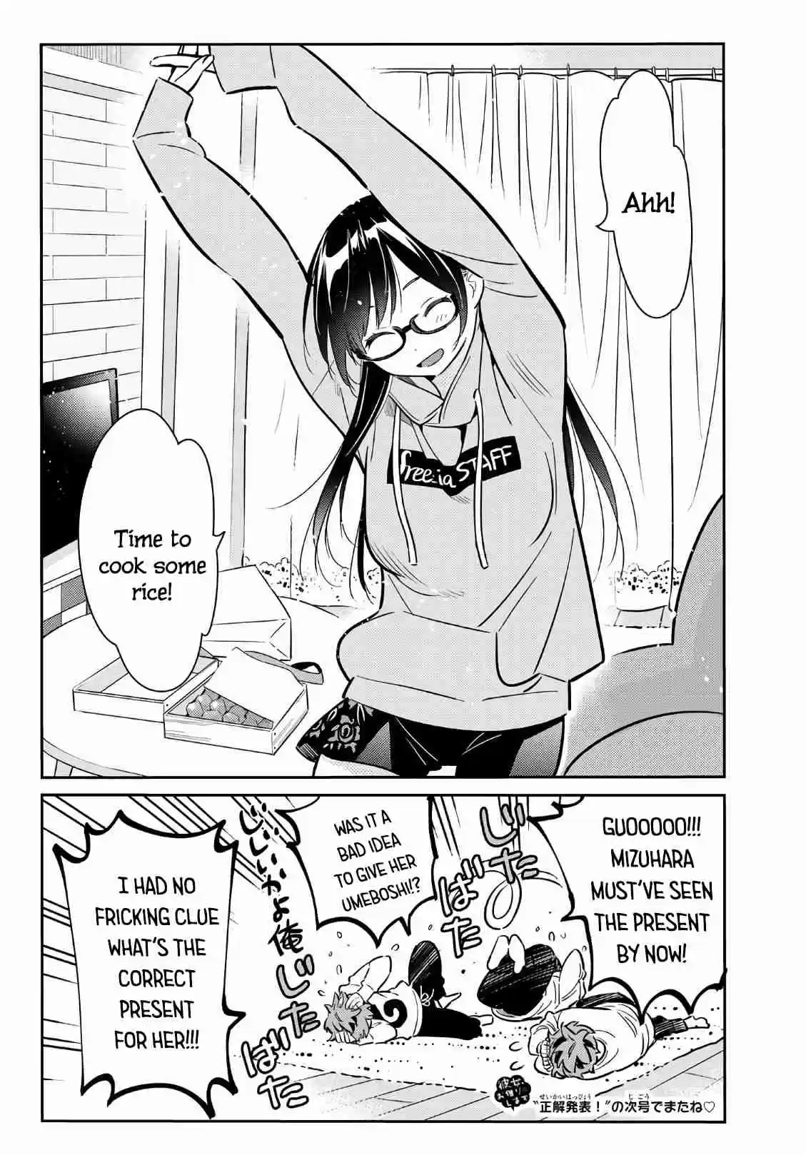 Kanojo, Okarishimasu Ch. 69
