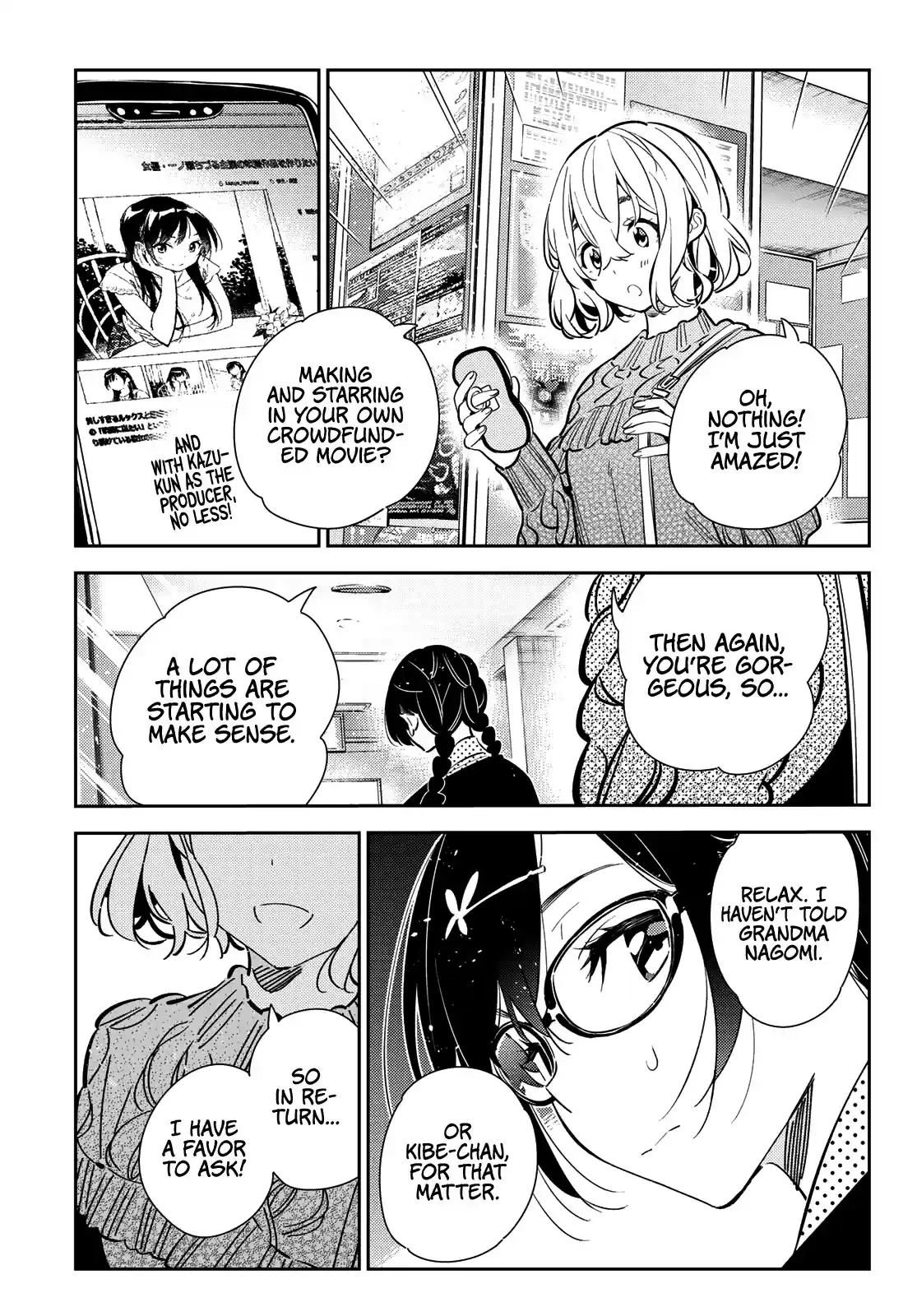 Kanojo, Okarishimasu Chapter 182