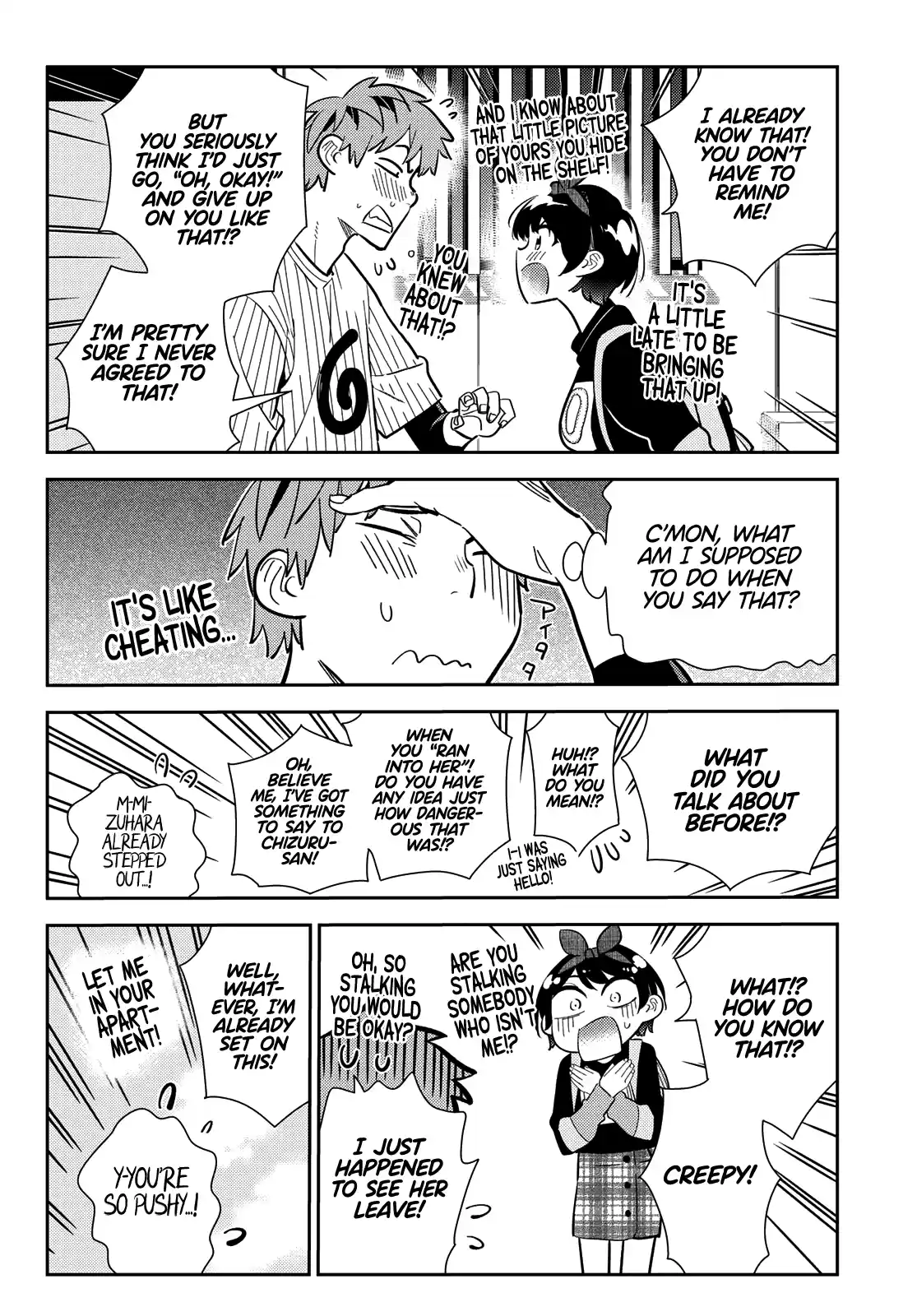 Kanojo, Okarishimasu Chapter 185: The Girlfriend And The All-Out Defense