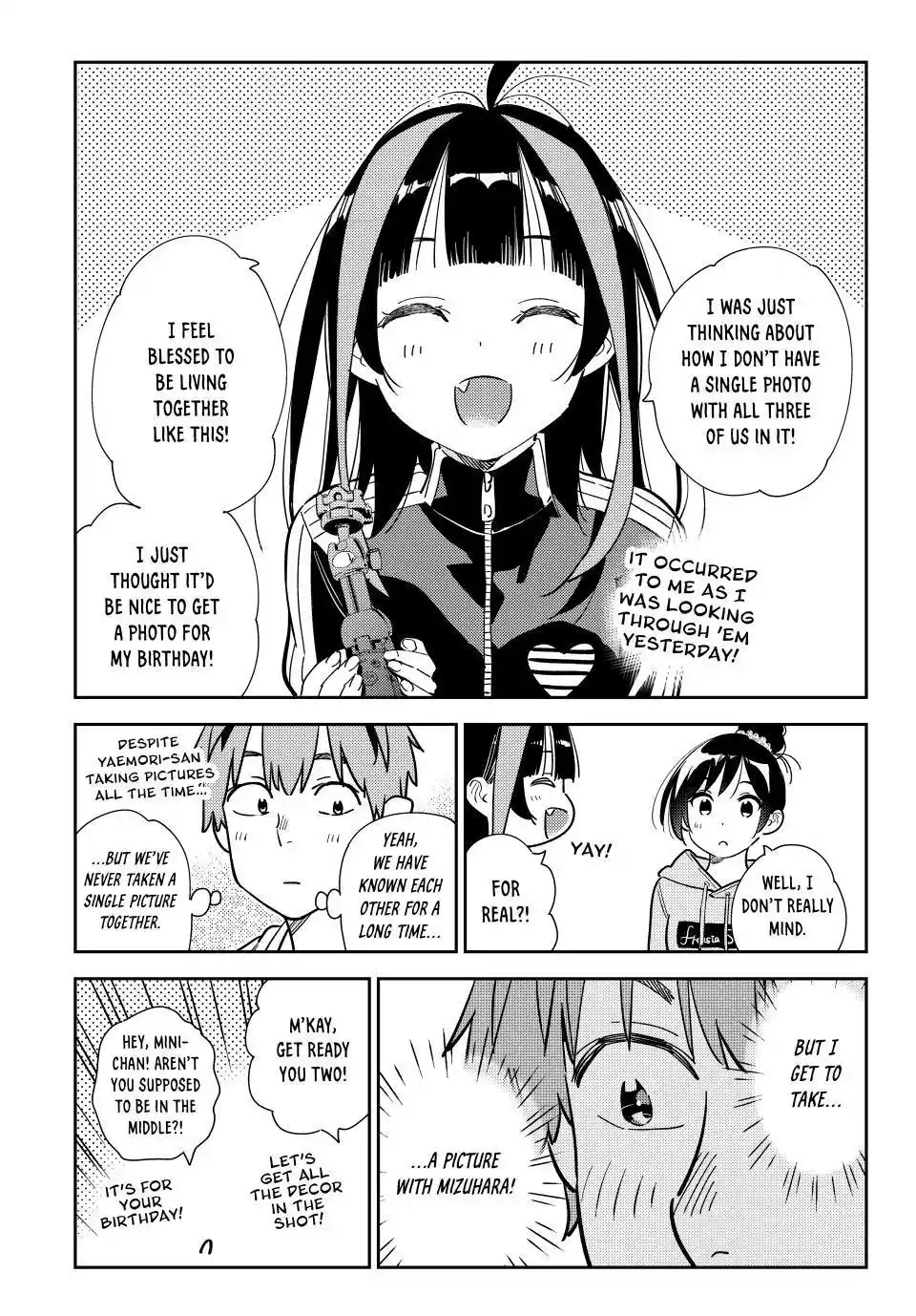 Kanojo, Okarishimasu Chapter 286