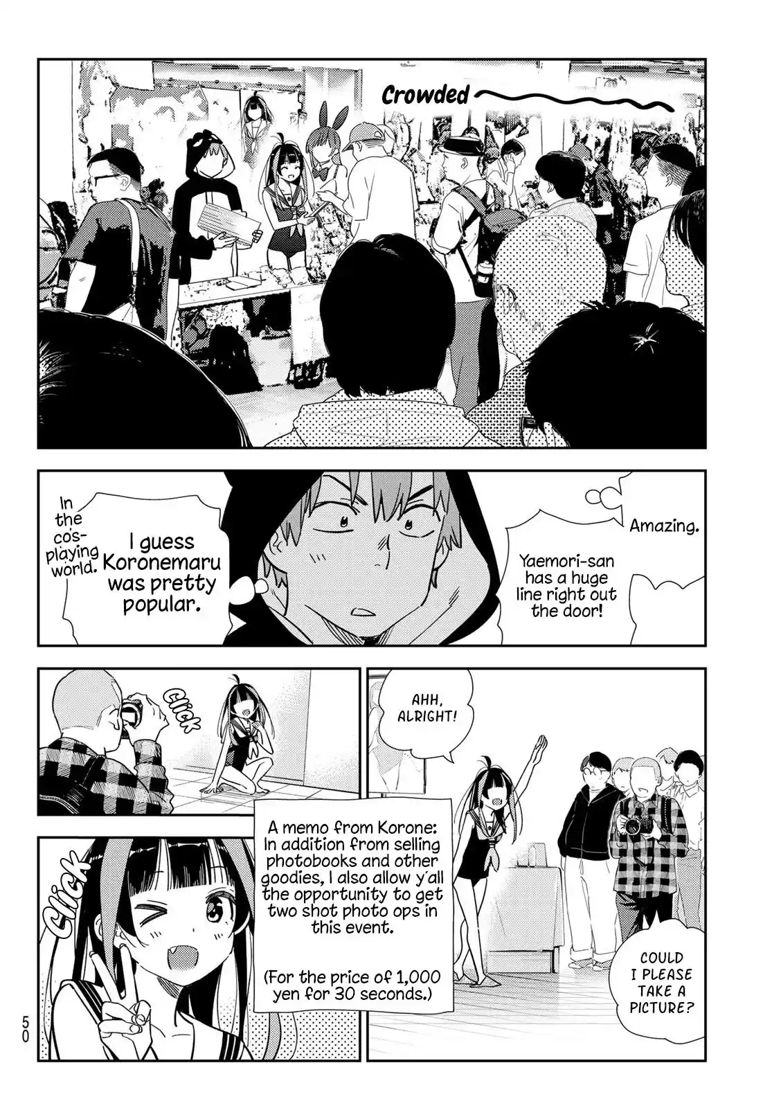 Kanojo, Okarishimasu Chapter 311