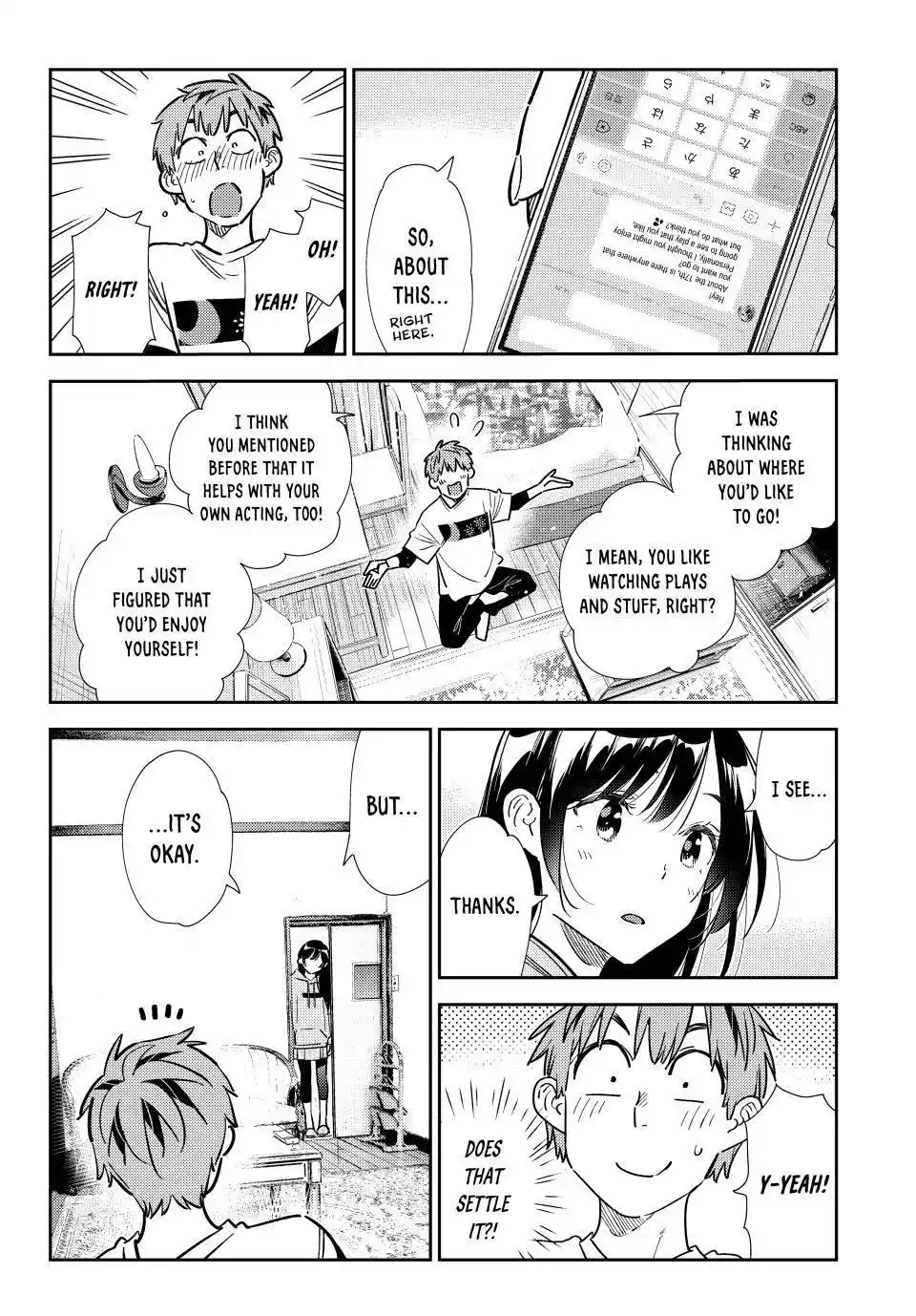 Kanojo, Okarishimasu Chapter 321