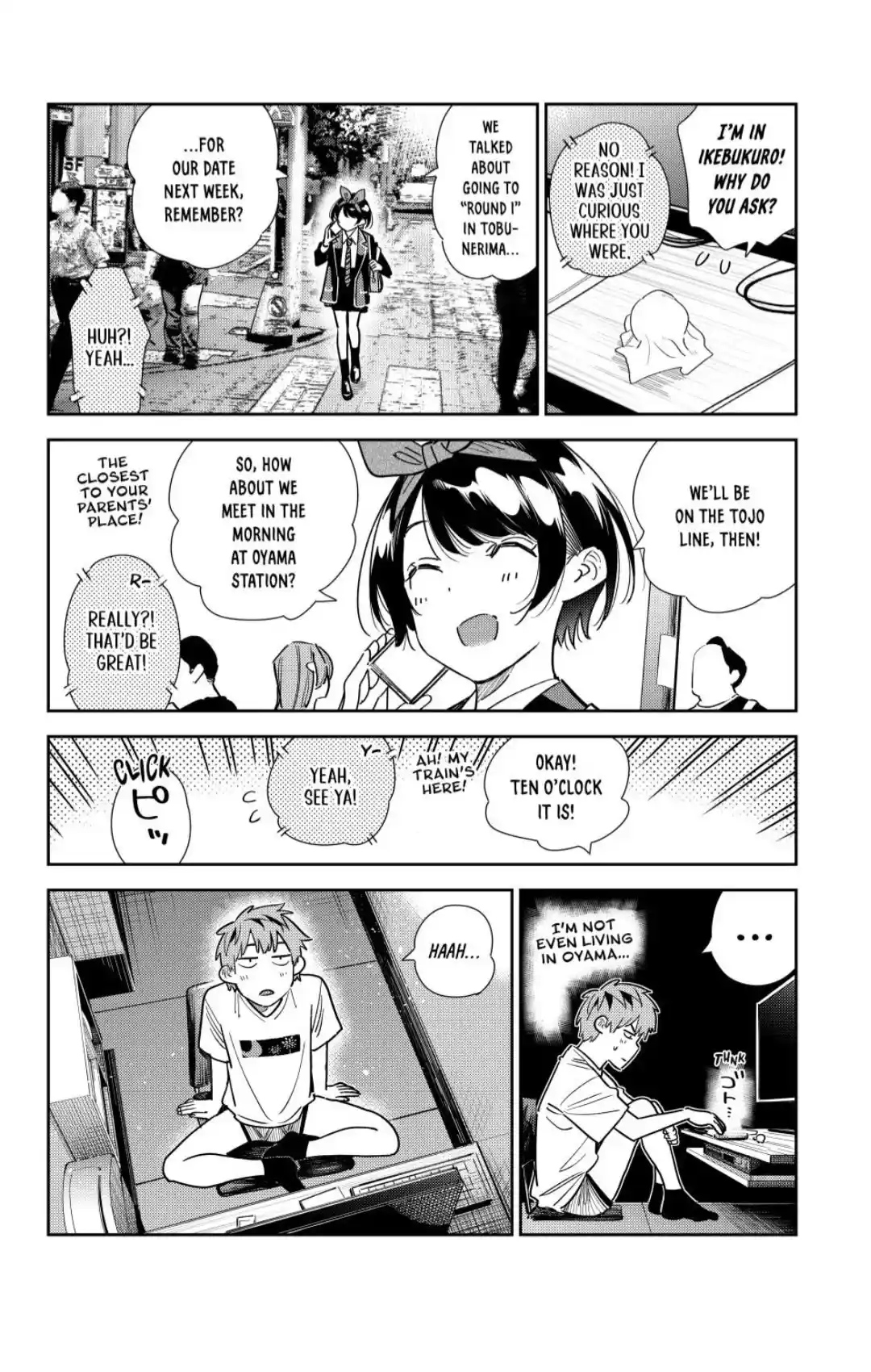 Kanojo, Okarishimasu Chapter 351