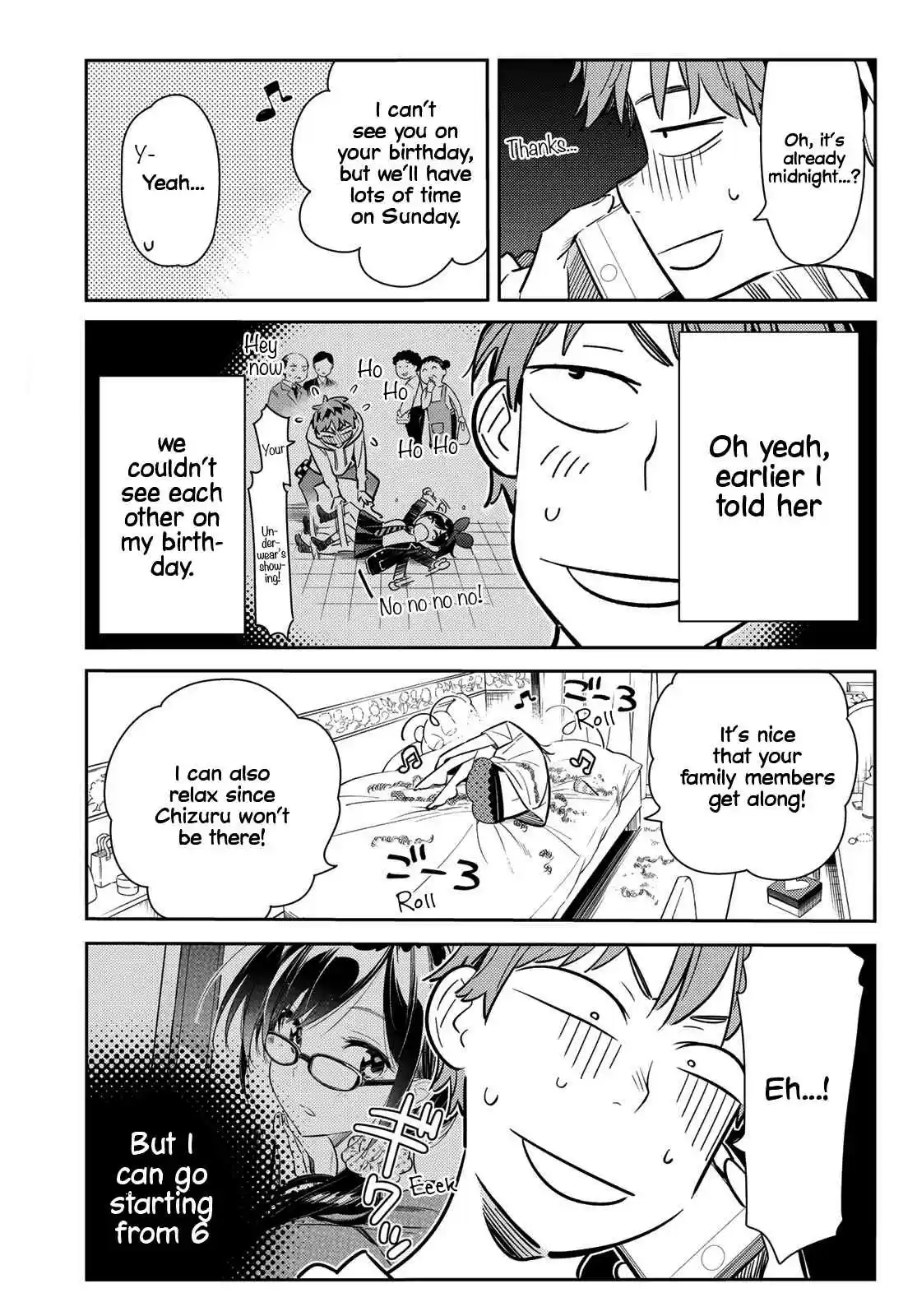 Kanojo, Okarishimasu Vol. 10 Ch. 83 The Girlfriend, Visiting the Parents, and Kiss 1