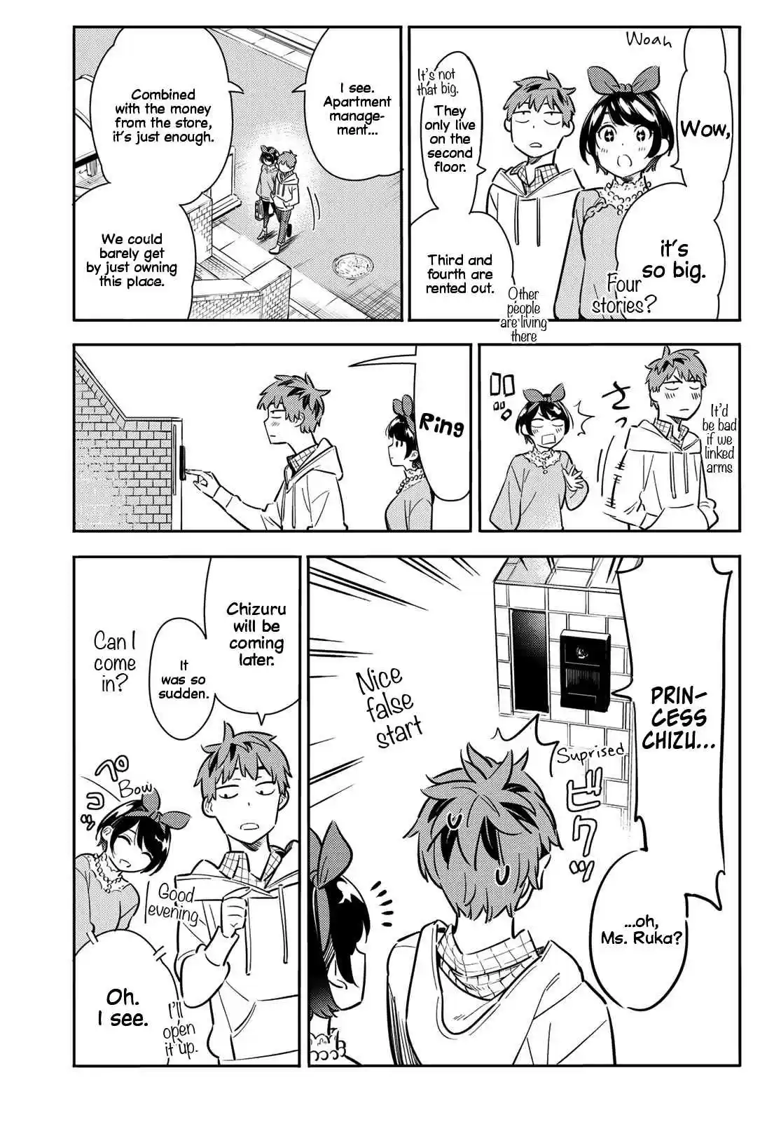 Kanojo, Okarishimasu Vol. 10 Ch. 84 The Girlfriend, Visiting the Parents, and Kiss 2