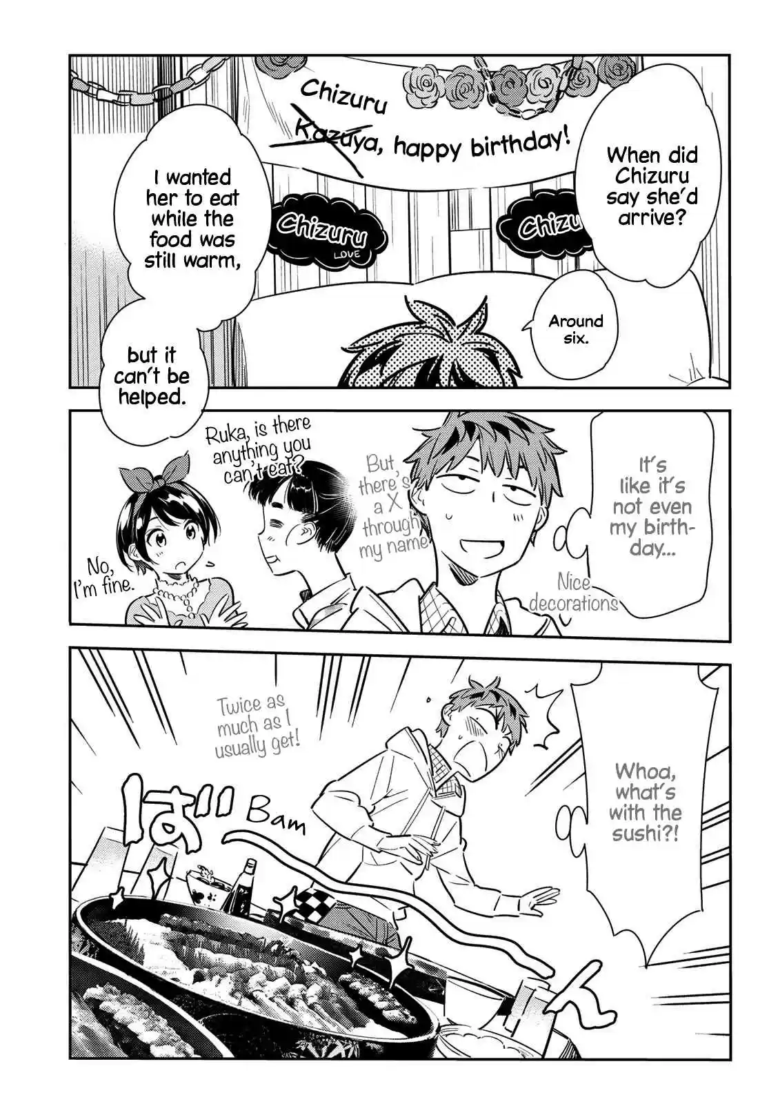 Kanojo, Okarishimasu Vol. 10 Ch. 84 The Girlfriend, Visiting the Parents, and Kiss 2