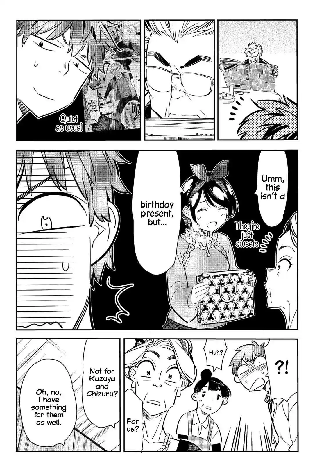 Kanojo, Okarishimasu Vol. 10 Ch. 84 The Girlfriend, Visiting the Parents, and Kiss 2