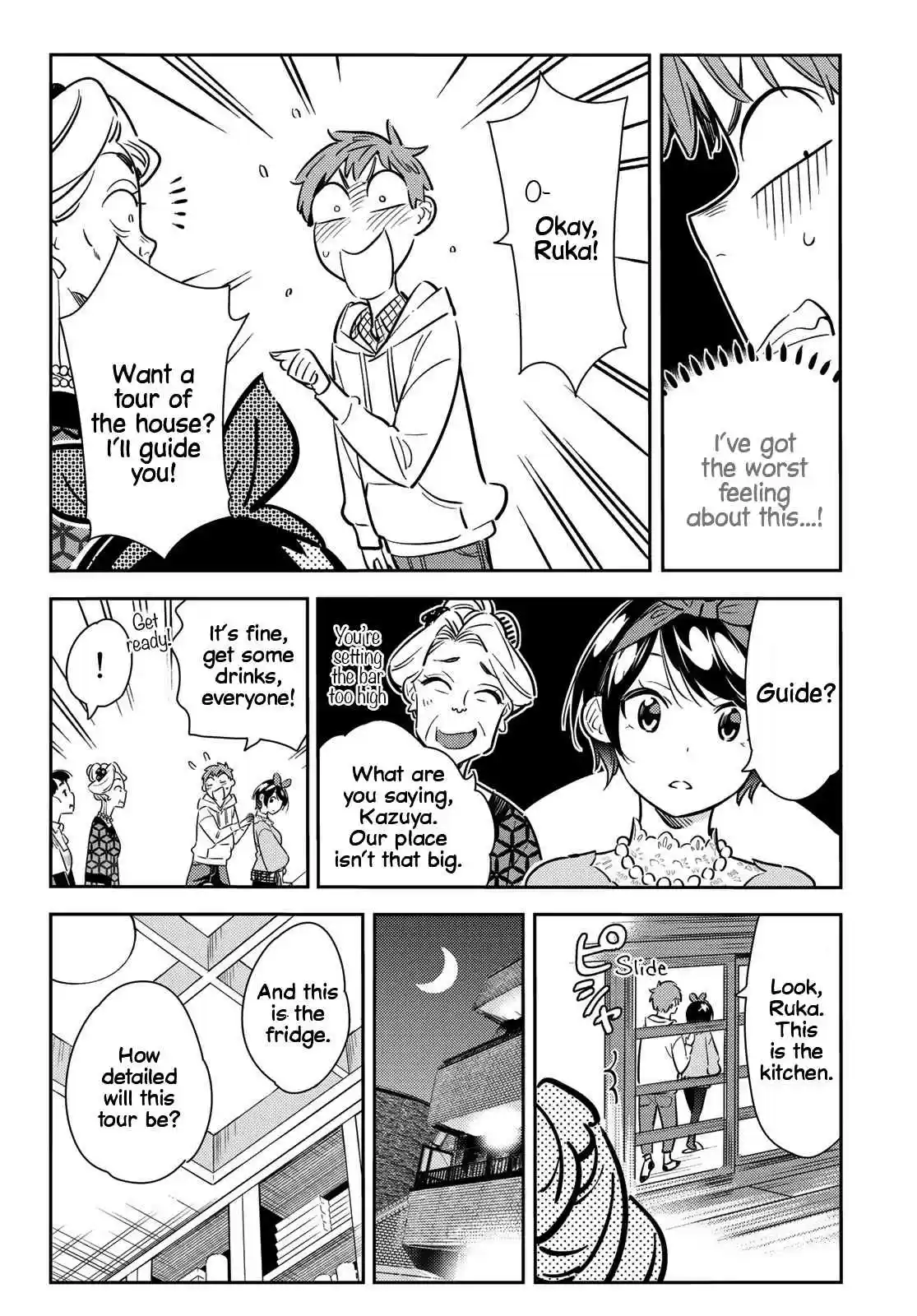 Kanojo, Okarishimasu Vol. 10 Ch. 84 The Girlfriend, Visiting the Parents, and Kiss 2