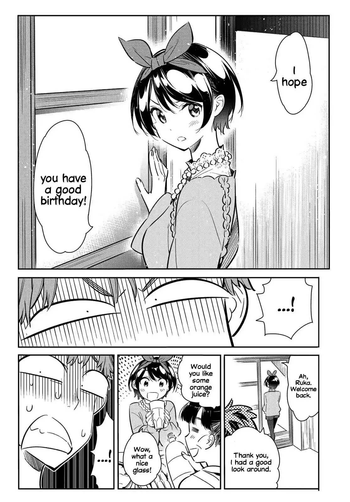 Kanojo, Okarishimasu Vol. 10 Ch. 84 The Girlfriend, Visiting the Parents, and Kiss 2