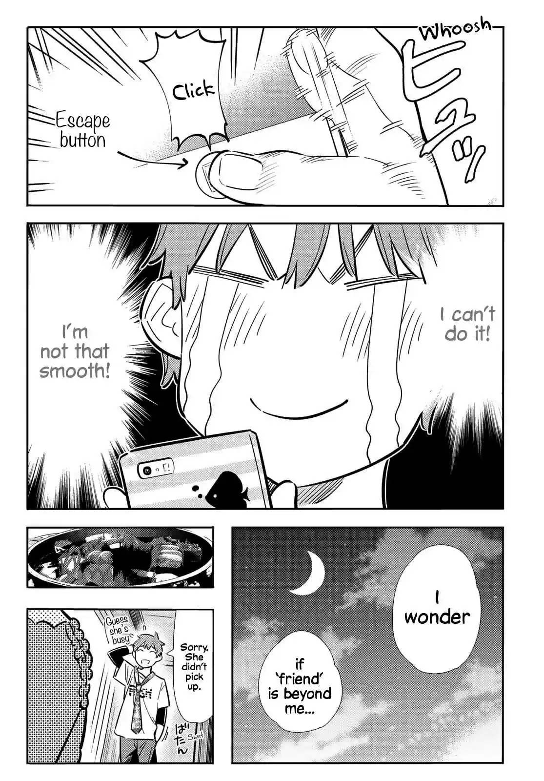 Kanojo, Okarishimasu Vol. 10 Ch. 85 The Girlfriend, Visiting the Parents, and Kiss 3