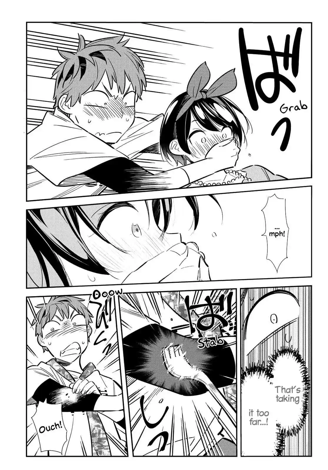 Kanojo, Okarishimasu Vol. 10 Ch. 85 The Girlfriend, Visiting the Parents, and Kiss 3