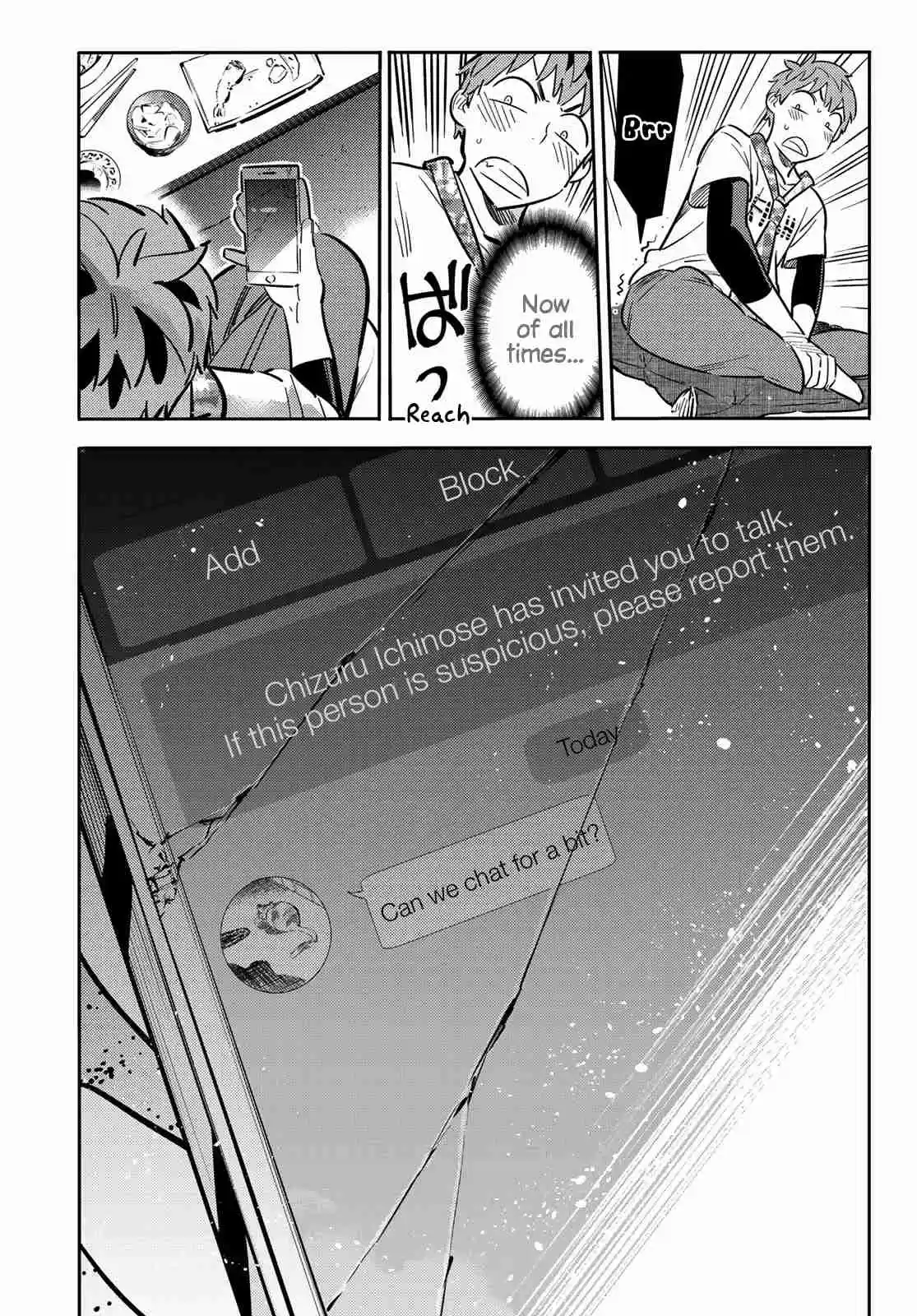 Kanojo, Okarishimasu Vol. 10 Ch. 85 The Girlfriend, Visiting the Parents, and Kiss 3