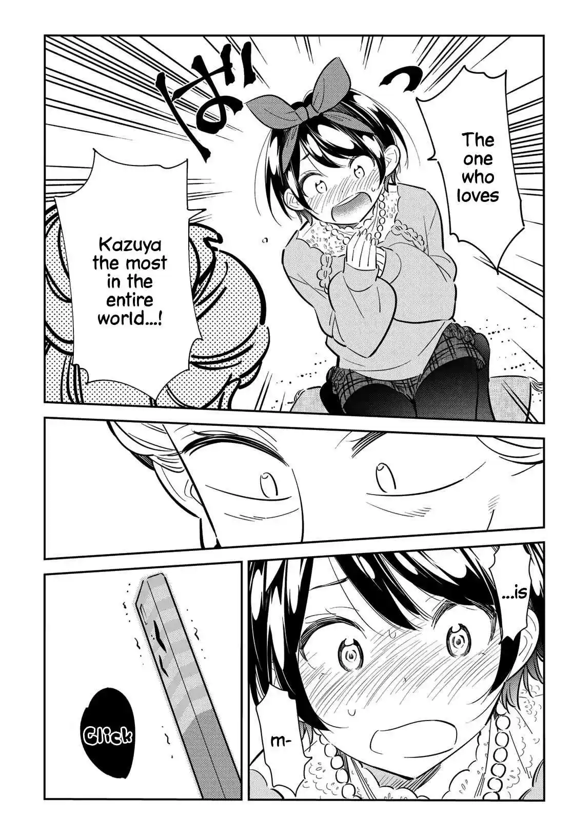 Kanojo, Okarishimasu Vol. 10 Ch. 85 The Girlfriend, Visiting the Parents, and Kiss 3