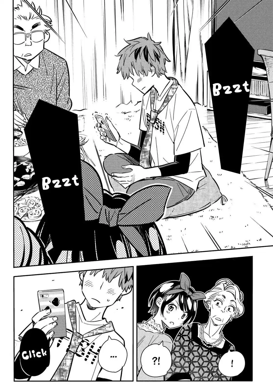 Kanojo, Okarishimasu Vol. 10 Ch. 85 The Girlfriend, Visiting the Parents, and Kiss 3