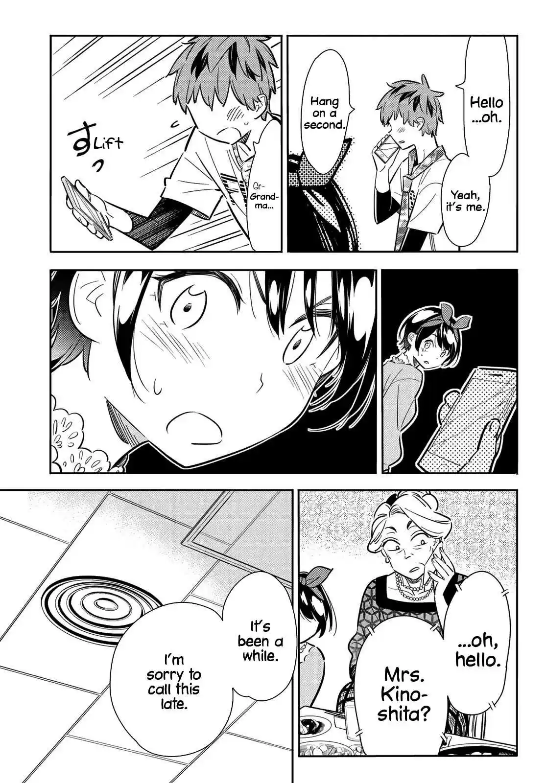 Kanojo, Okarishimasu Vol. 10 Ch. 85 The Girlfriend, Visiting the Parents, and Kiss 3