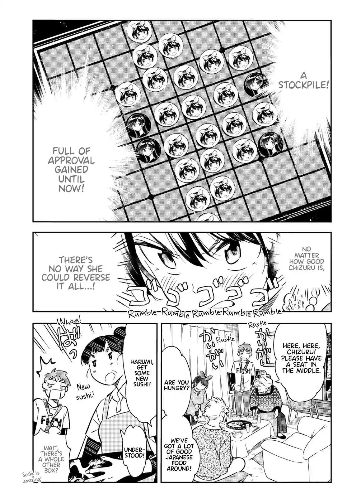 Kanojo, Okarishimasu Vol. 10 Ch. 87 The Girlfriend, Visiting the Parents, and Kiss 5