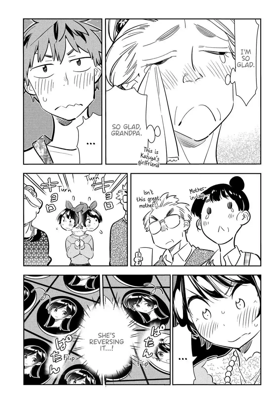 Kanojo, Okarishimasu Vol. 10 Ch. 87 The Girlfriend, Visiting the Parents, and Kiss 5