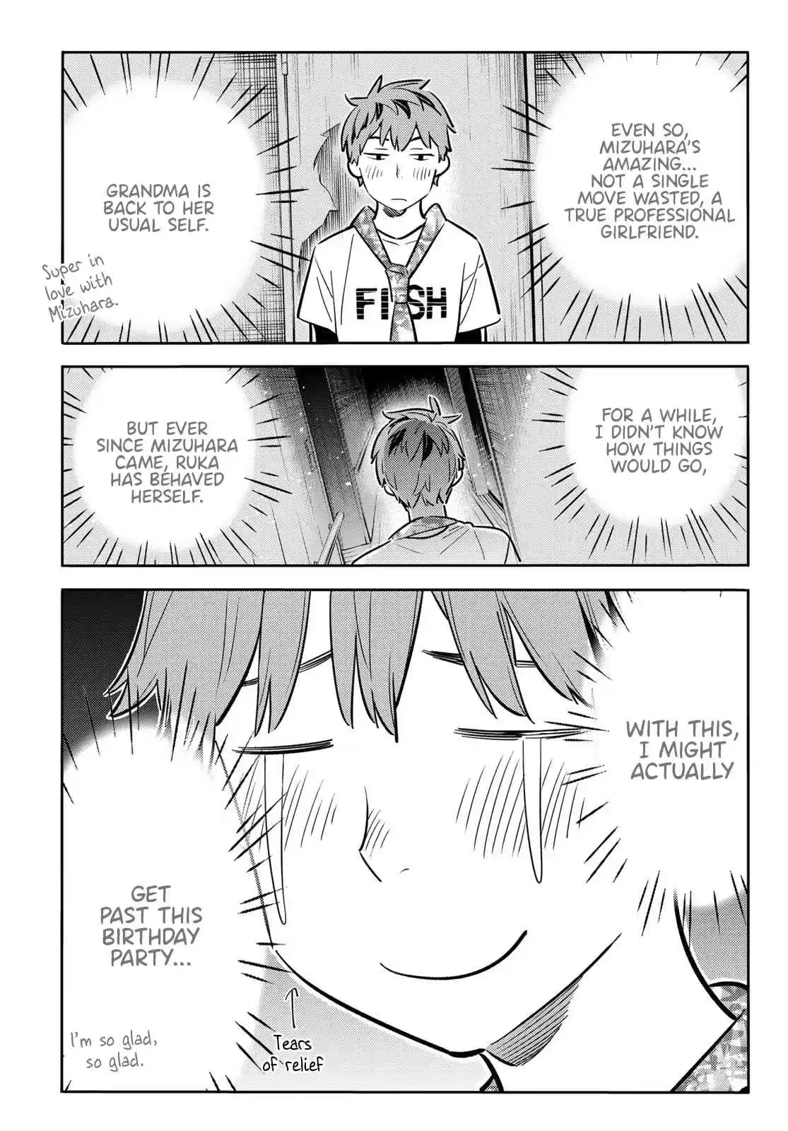 Kanojo, Okarishimasu Vol. 10 Ch. 87 The Girlfriend, Visiting the Parents, and Kiss 5