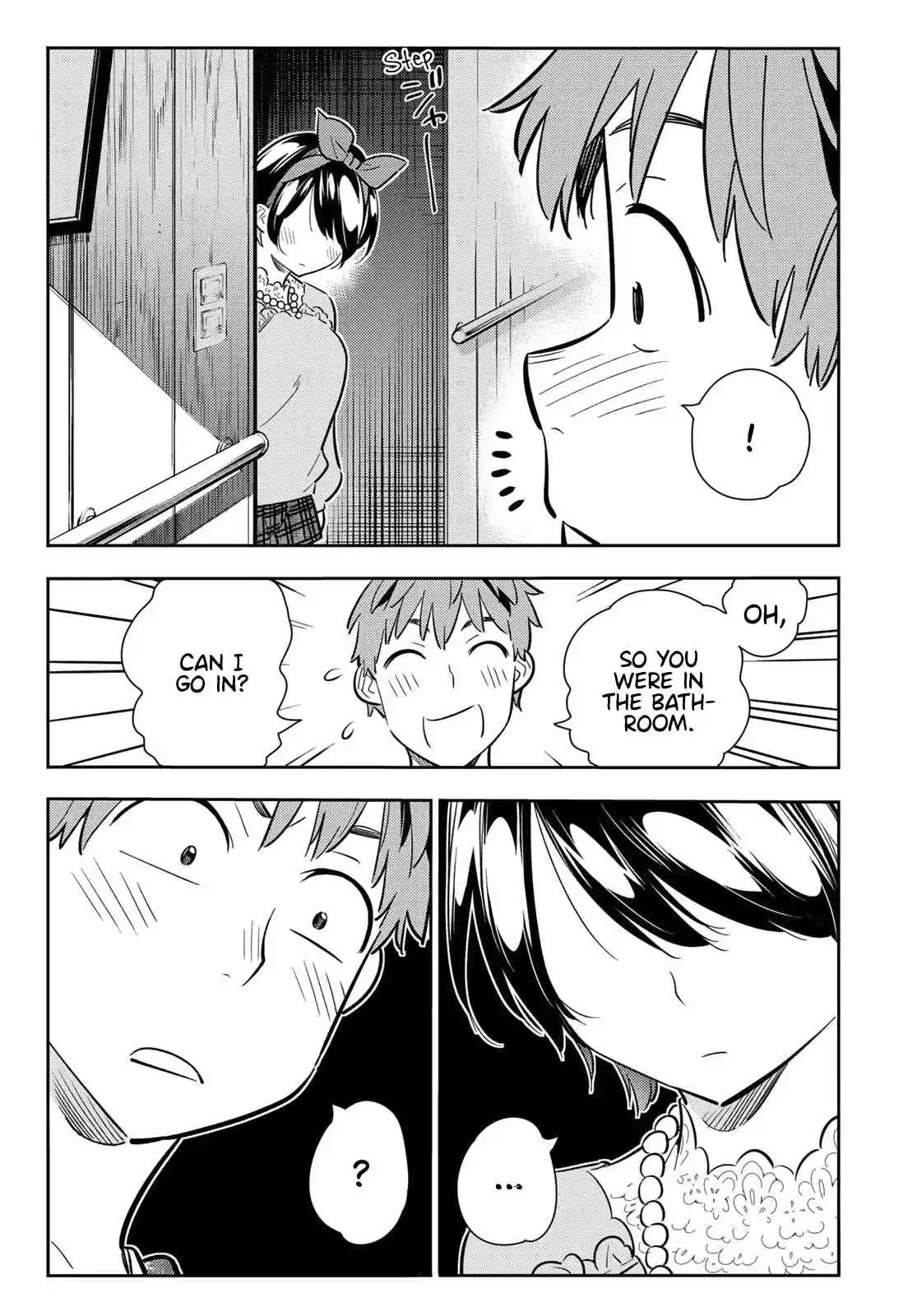 Kanojo, Okarishimasu Vol. 10 Ch. 87 The Girlfriend, Visiting the Parents, and Kiss 5