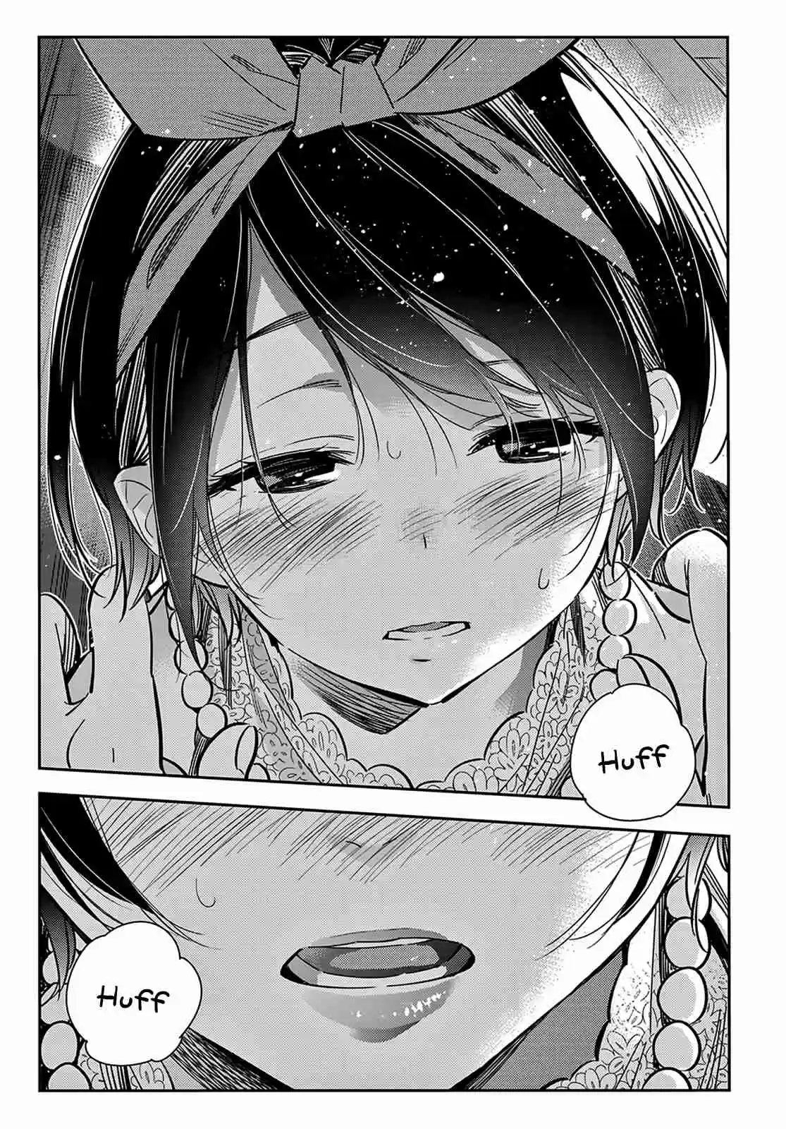 Kanojo, Okarishimasu Vol. 10 Ch. 88 The Girlfriend, Visiting the Parents, and Kiss 6