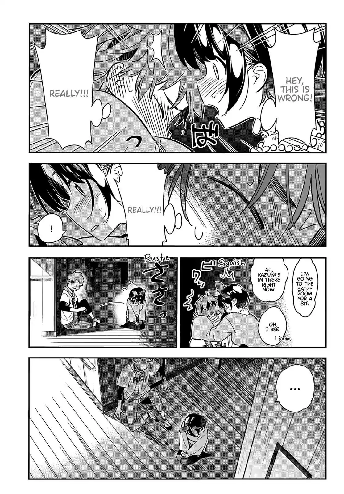 Kanojo, Okarishimasu Vol. 10 Ch. 88 The Girlfriend, Visiting the Parents, and Kiss 6