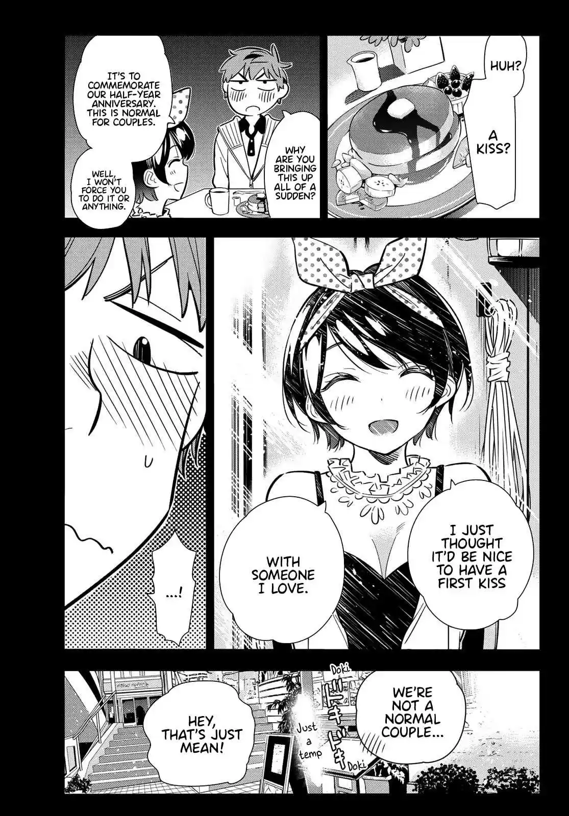 Kanojo, Okarishimasu Vol. 10 Ch. 89 The Girlfriend, Visiting the Parents, and Kiss 7