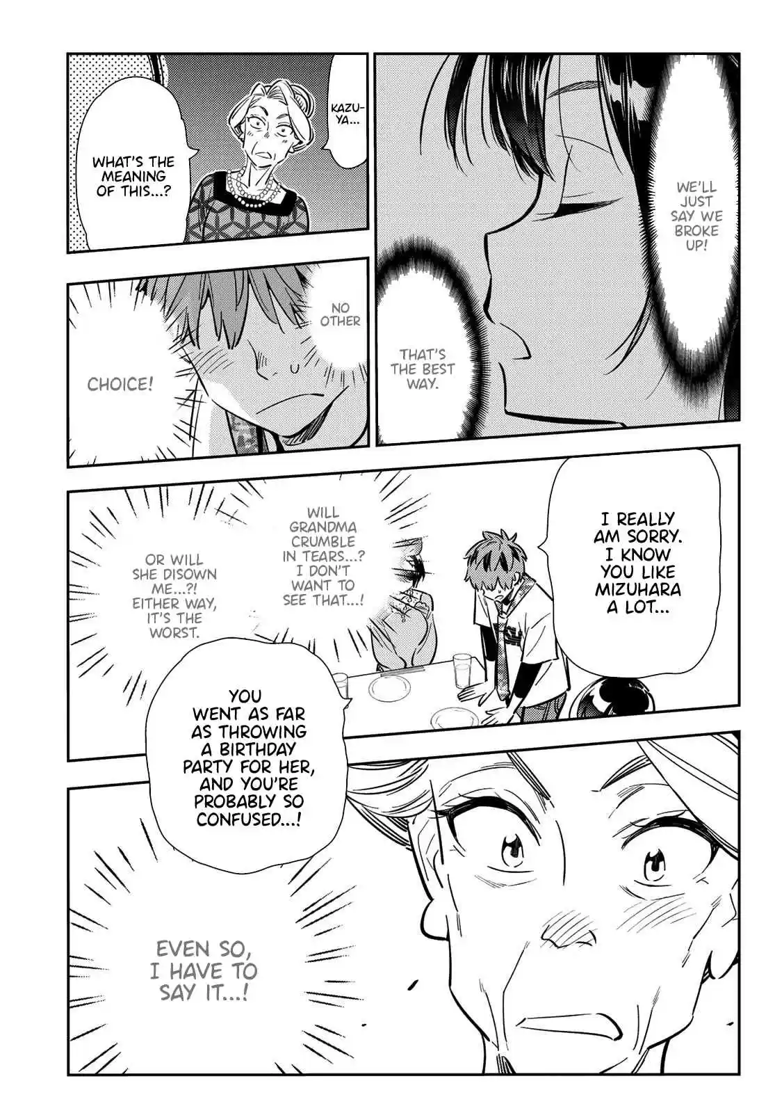 Kanojo, Okarishimasu Vol. 10 Ch. 89 The Girlfriend, Visiting the Parents, and Kiss 7