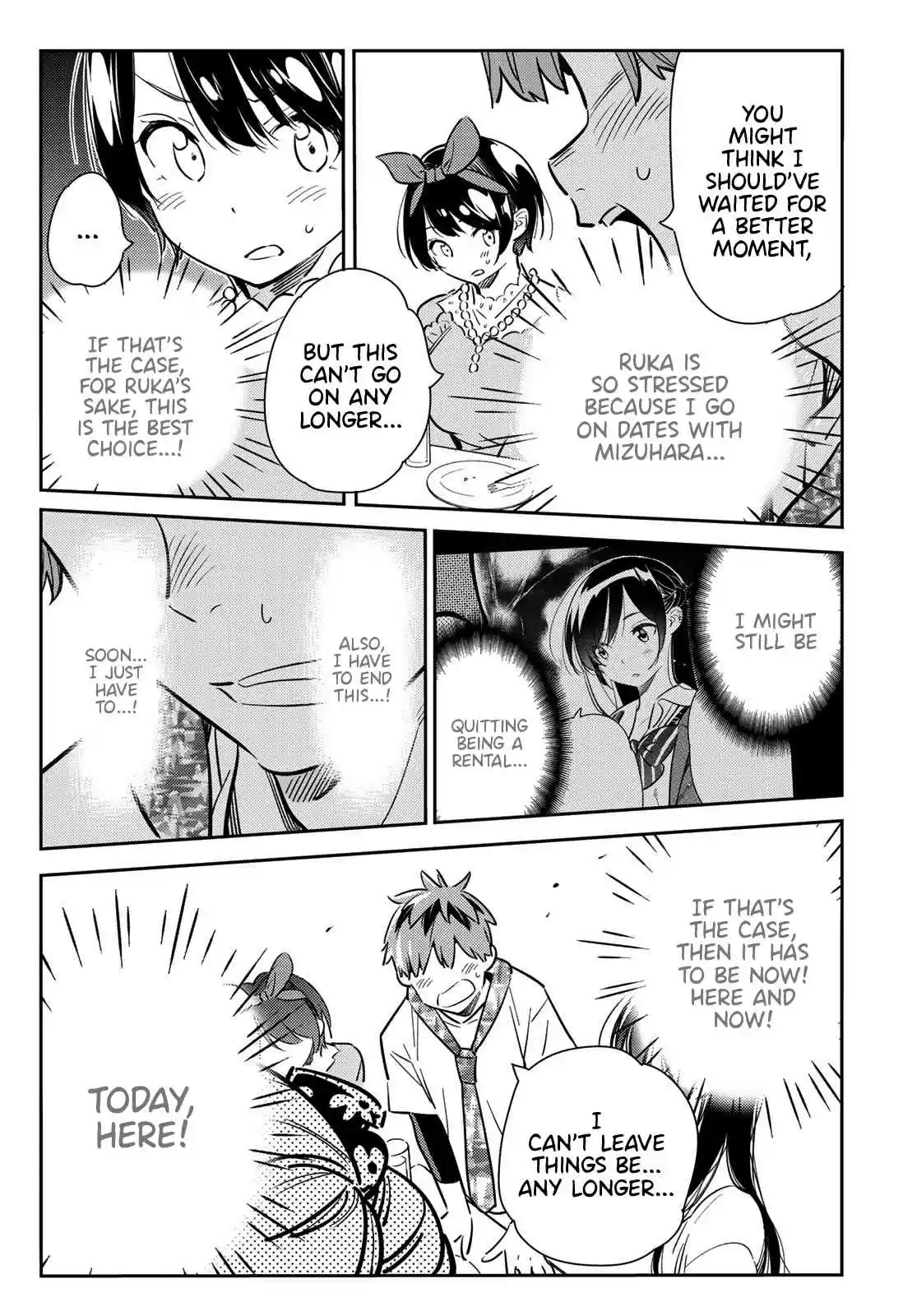 Kanojo, Okarishimasu Vol. 10 Ch. 89 The Girlfriend, Visiting the Parents, and Kiss 7