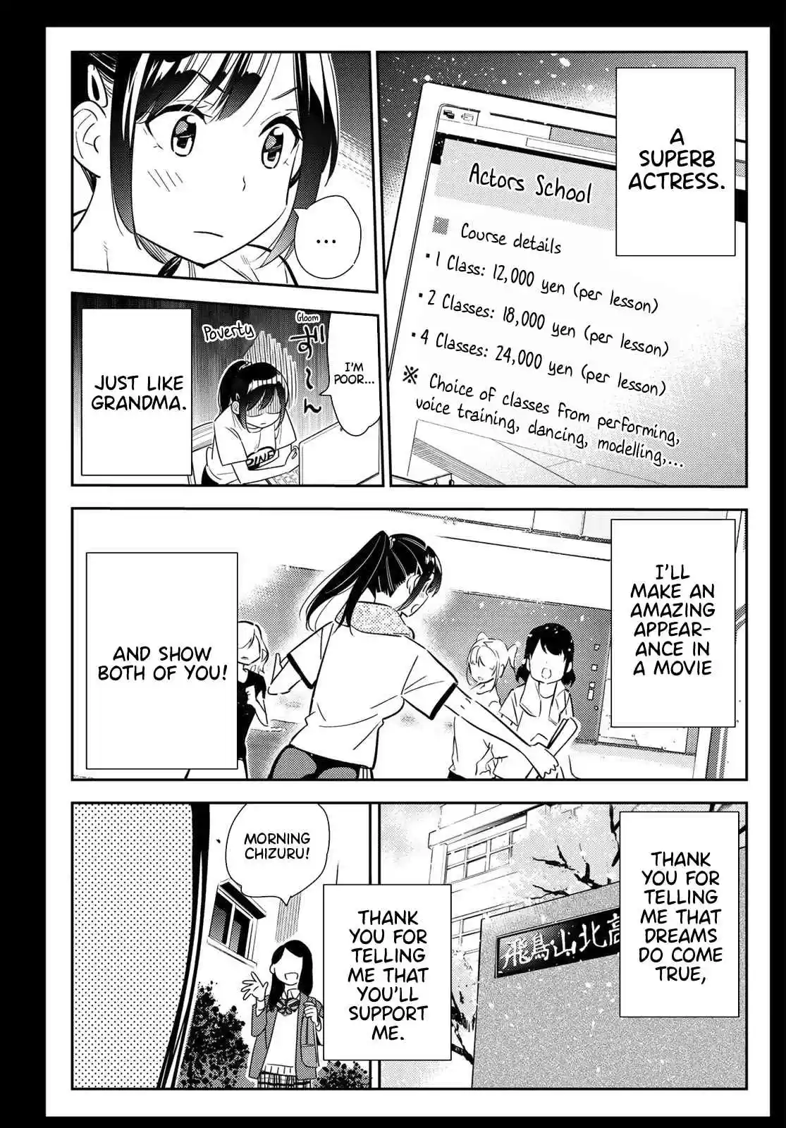 Kanojo, Okarishimasu Vol. 12 Ch. 100 The Girlfriend, Mizuhara Chizuru 2