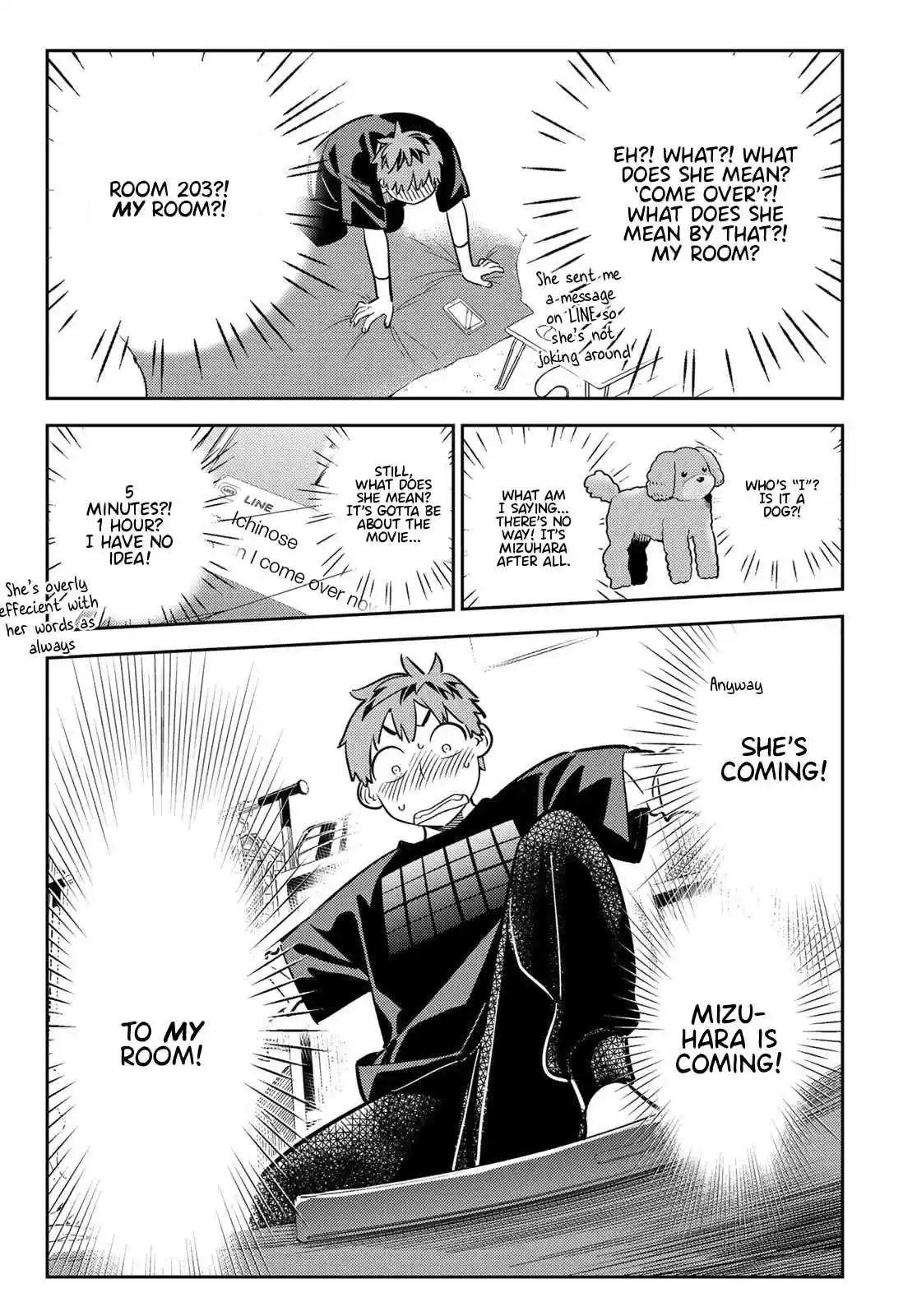 Kanojo, Okarishimasu Vol. 13 Ch. 107 The Girlfriend, and Room 203