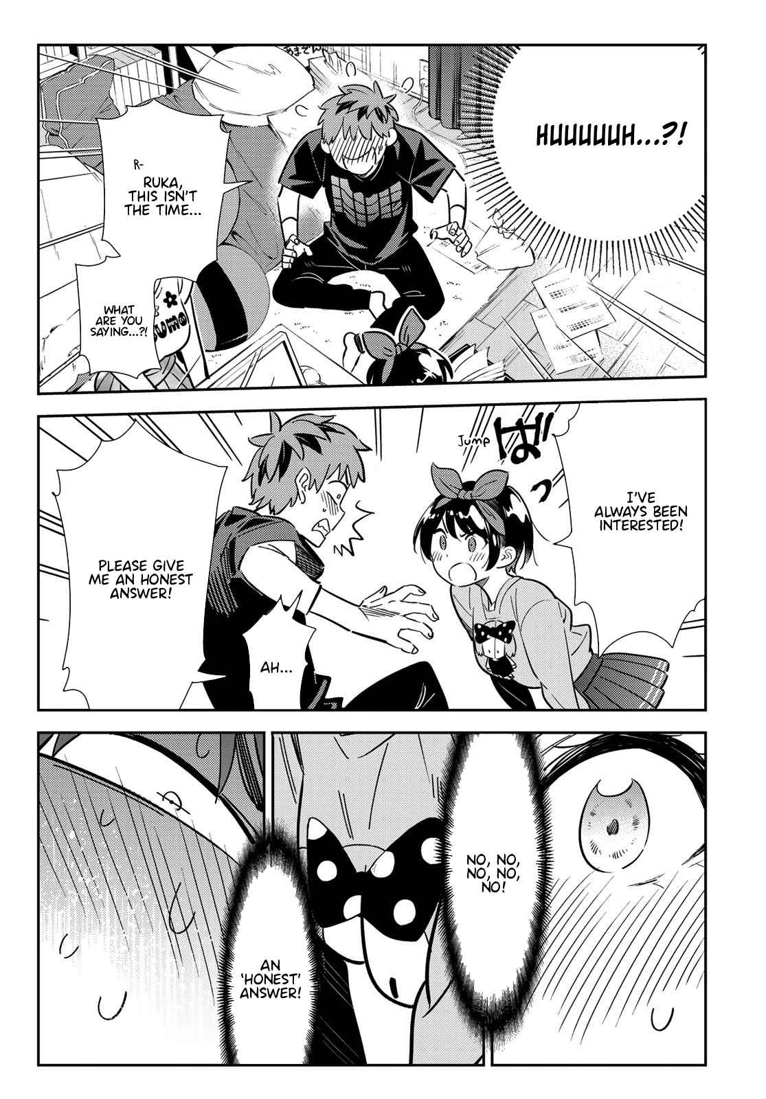 Kanojo, Okarishimasu Vol. 14 Ch. 111 The Girlfriend, Room 203, and the other Girflriend 2