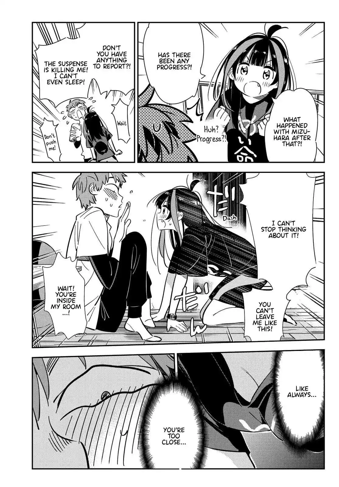 Kanojo, Okarishimasu Vol. 14 Ch. 118 The Girlfriend, the Girlfriend and the Girlfriend