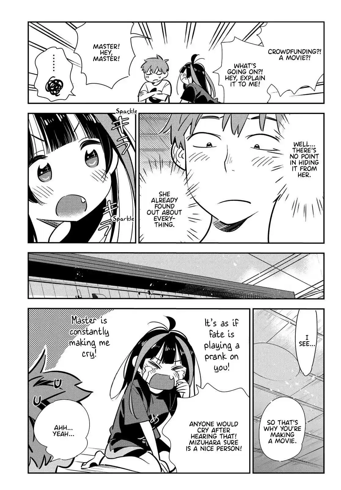 Kanojo, Okarishimasu Vol. 14 Ch. 118 The Girlfriend, the Girlfriend and the Girlfriend