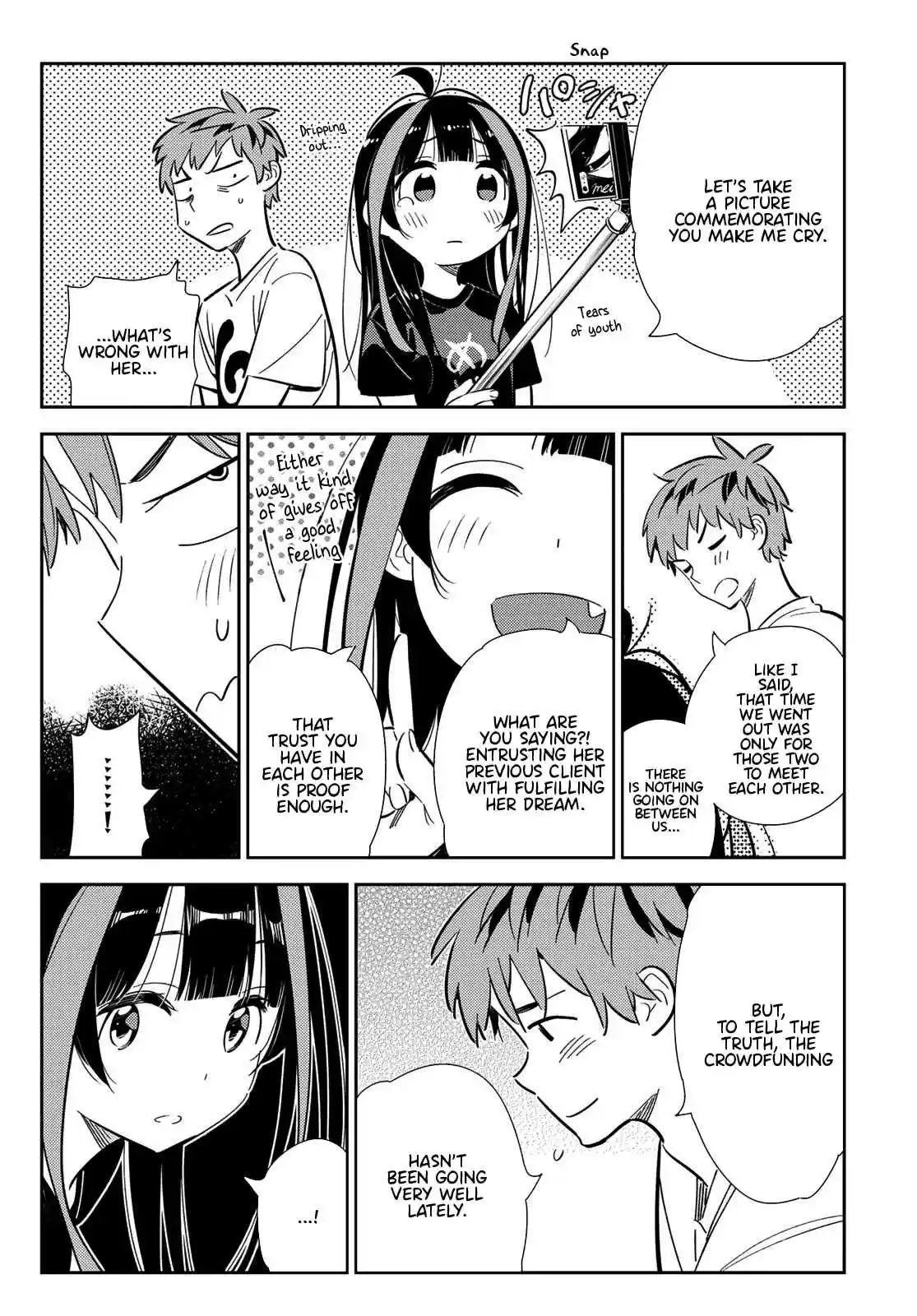 Kanojo, Okarishimasu Vol. 14 Ch. 118 The Girlfriend, the Girlfriend and the Girlfriend