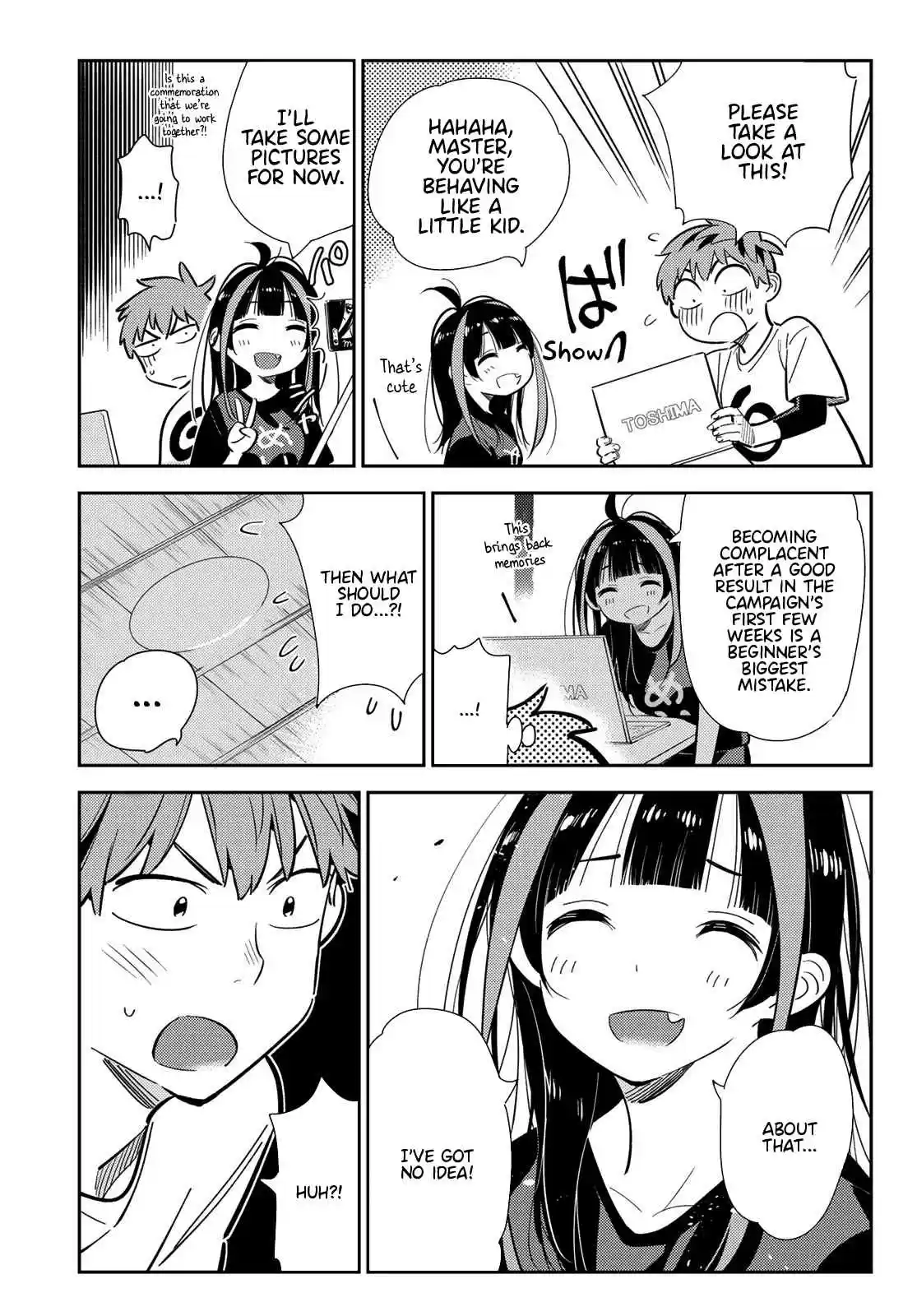 Kanojo, Okarishimasu Vol. 14 Ch. 118 The Girlfriend, the Girlfriend and the Girlfriend