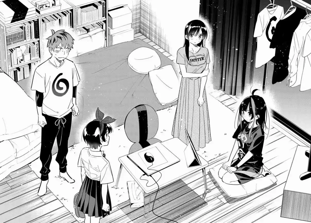 Kanojo, Okarishimasu Vol. 14 Ch. 118 The Girlfriend, the Girlfriend and the Girlfriend