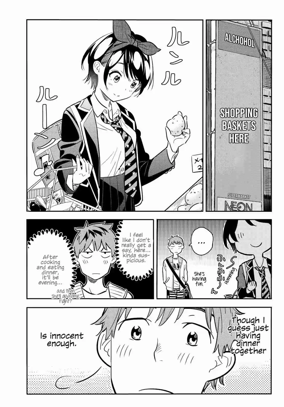 Kanojo, Okarishimasu Vol. 8 Ch. 63 The Girlfriend and the Night 2