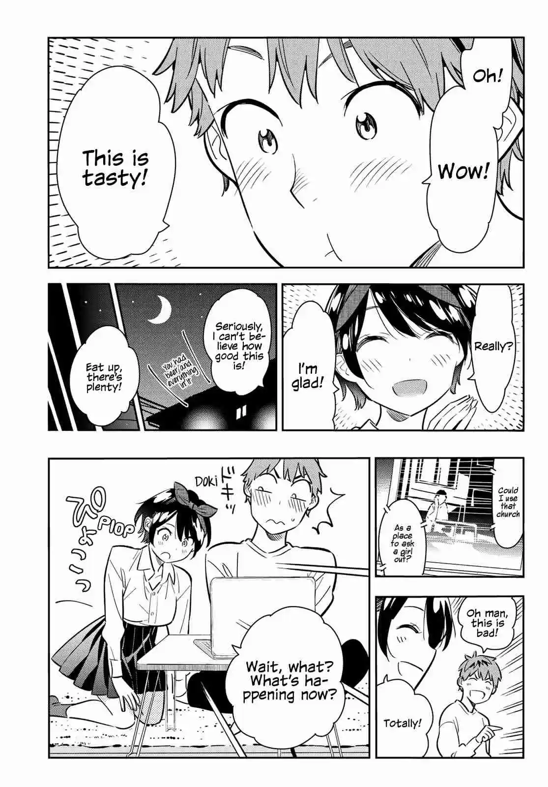 Kanojo, Okarishimasu Vol. 8 Ch. 63 The Girlfriend and the Night 2